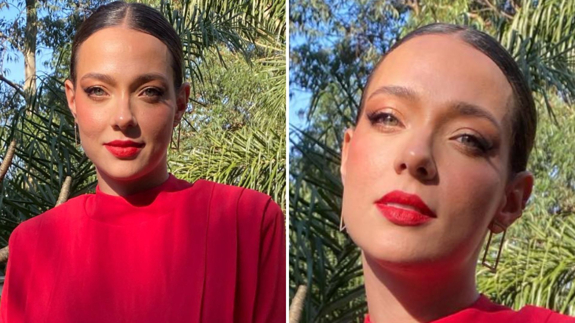 Ex de Neymar posa com vestido fendado até a virilha em casamento: “Deslumbrante”