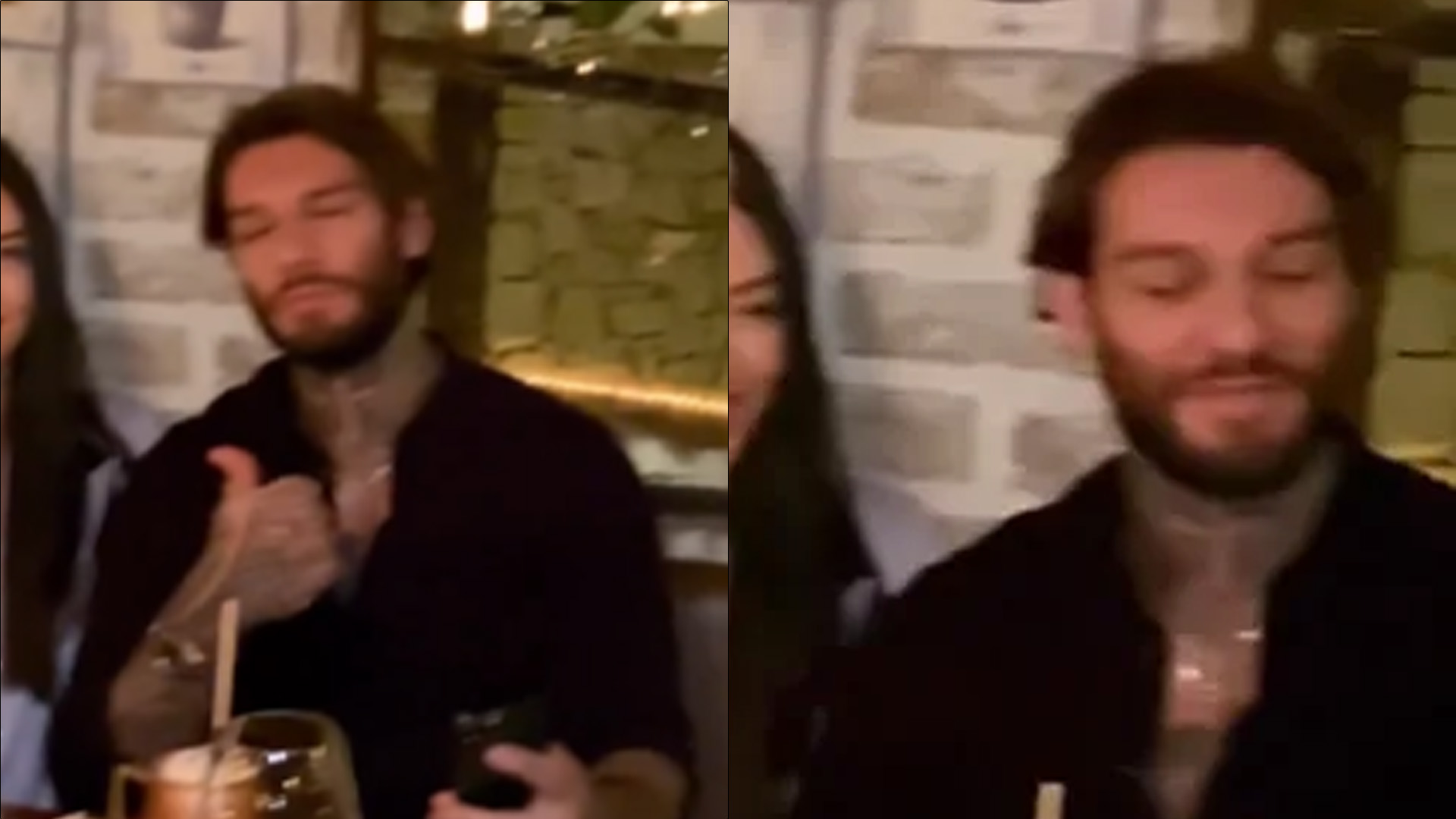Tá rolando! Lucas Lucco é flagrado com modelo gatíssima durante jantar romântico
