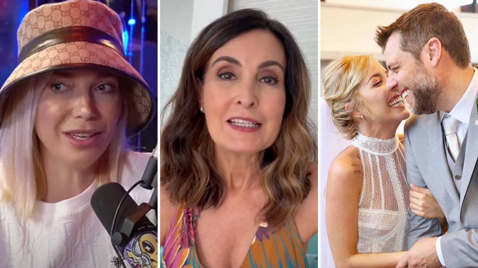 Luiza Possi conta que Fátima Bernardes salvou seu casamento: “Era mentira”