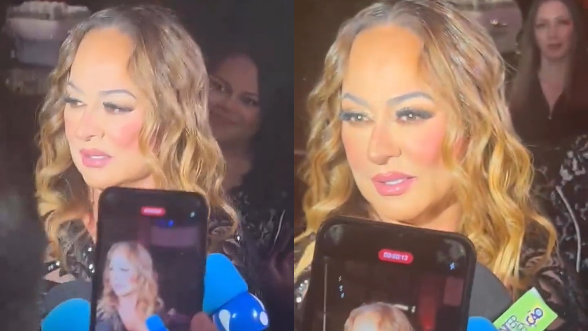 Mãe de Neymar, Nadine Gonçalves se nega a falar de traição do filho em evento