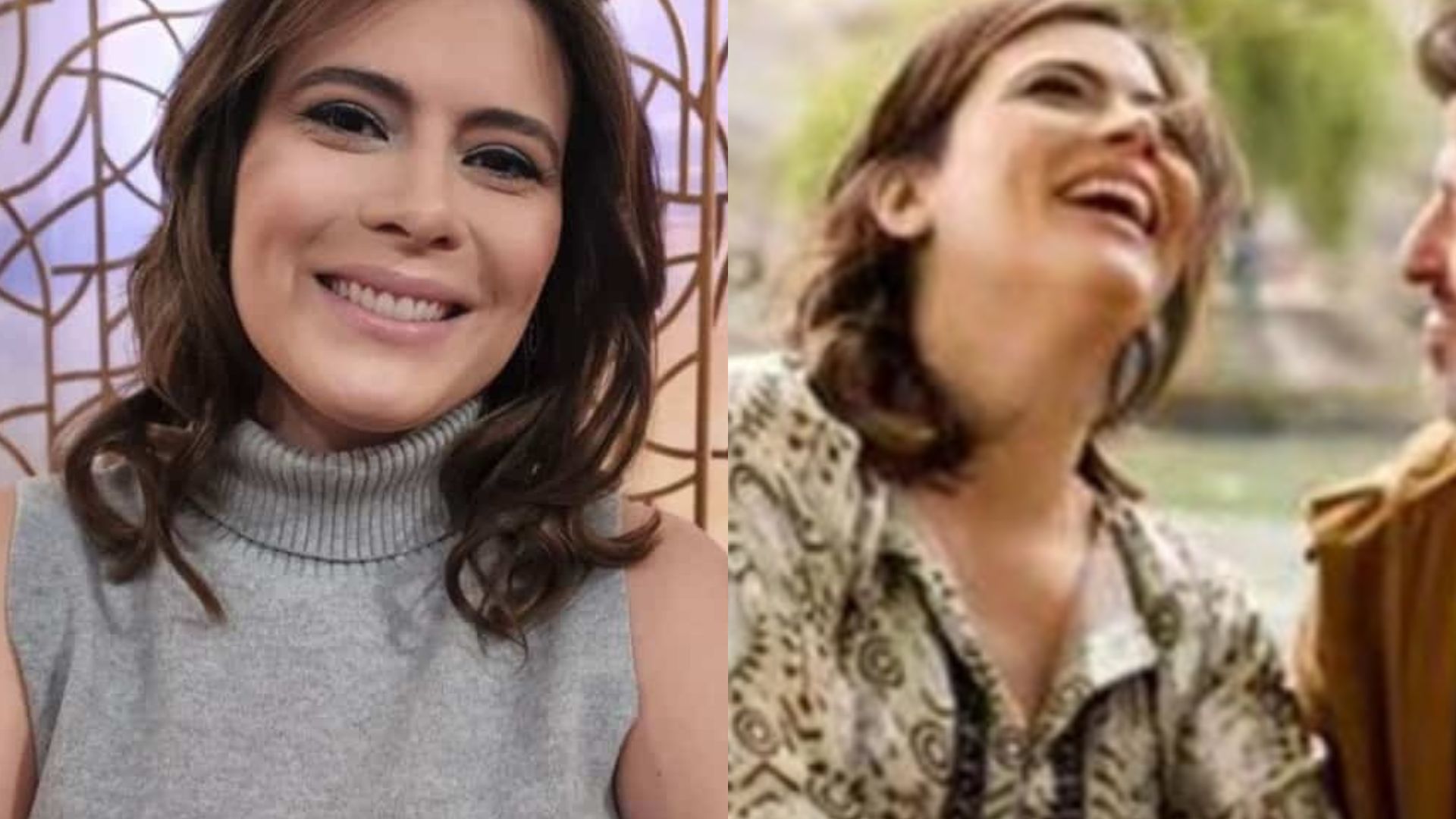 Grávida, Michelle Loreto se declara para diretor do programa ‘Encontro’: “Sorte a nossa”