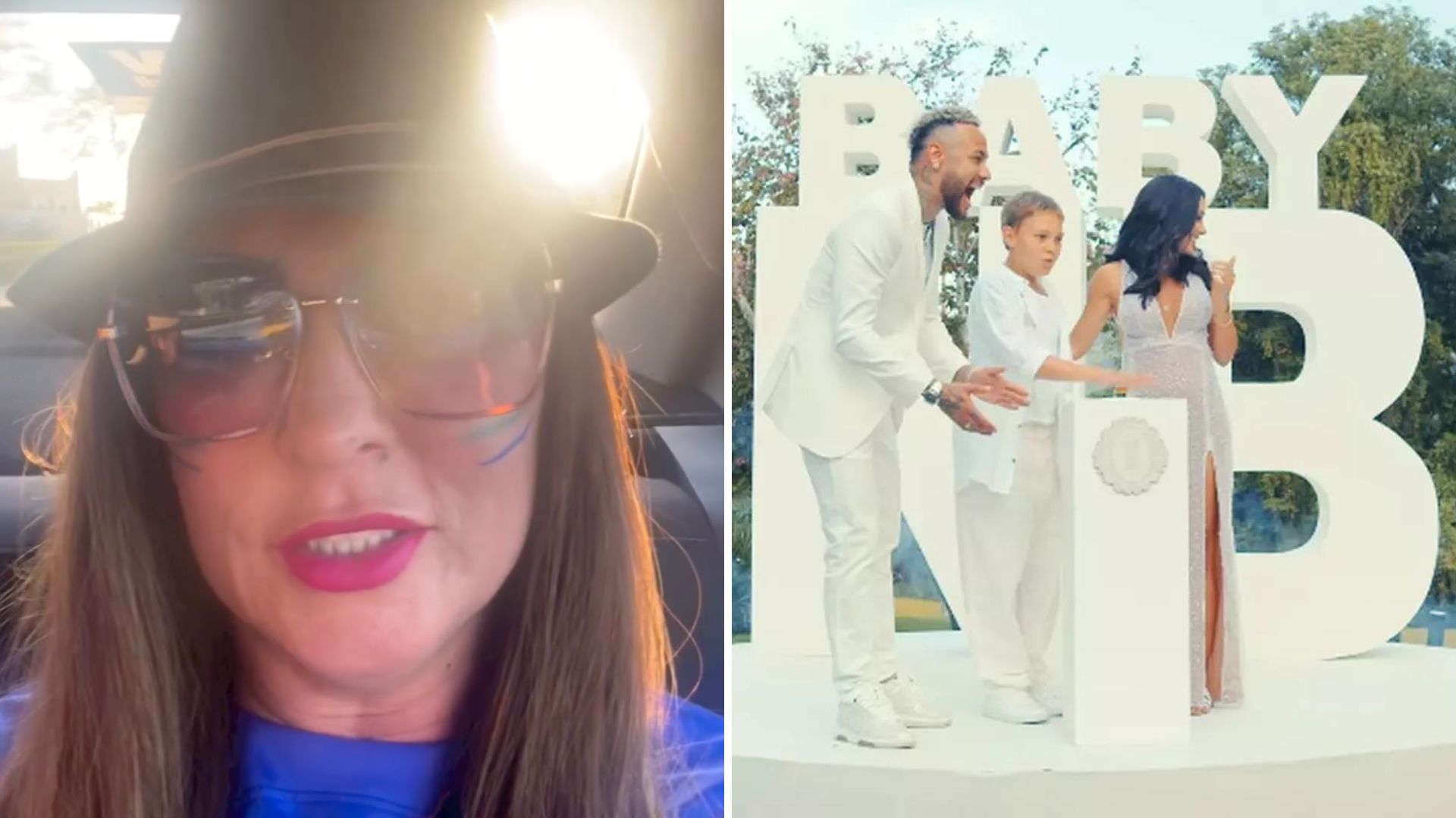 Mãe de Neymar é acusada de estragar chá revelação da nora: “Fez fofoca”