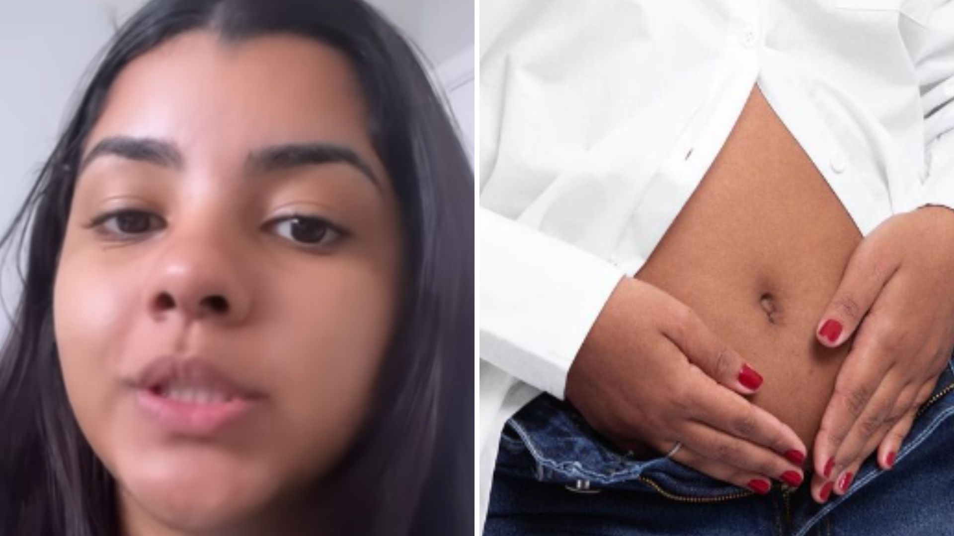 Grávida, namorada de João Gomes rebate críticas à barriga: “Meu corpo é esse”