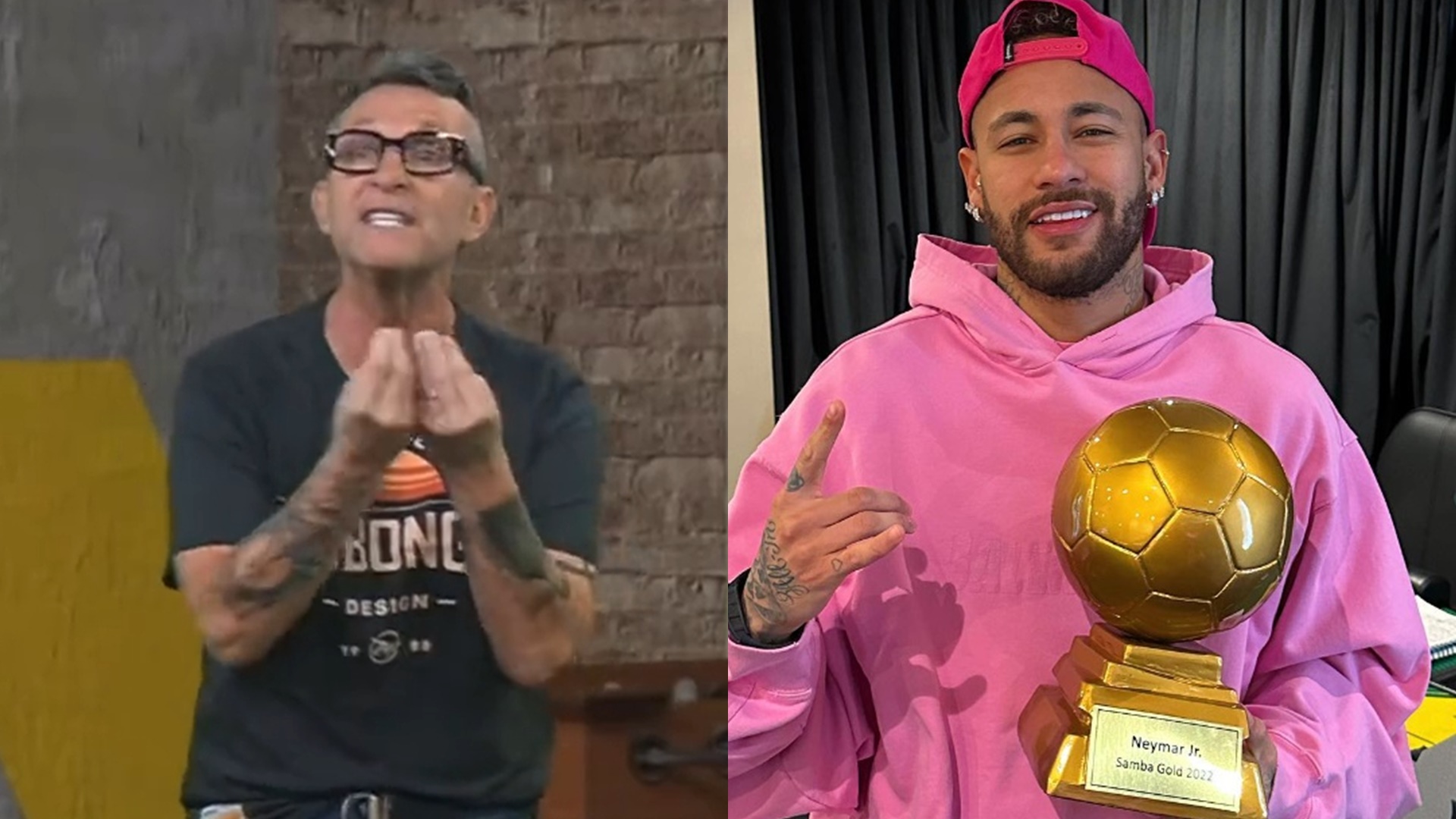 Neto esculacha Neymar Jr. ao vivo após polêmicas do jogador: “Olha a diferença”