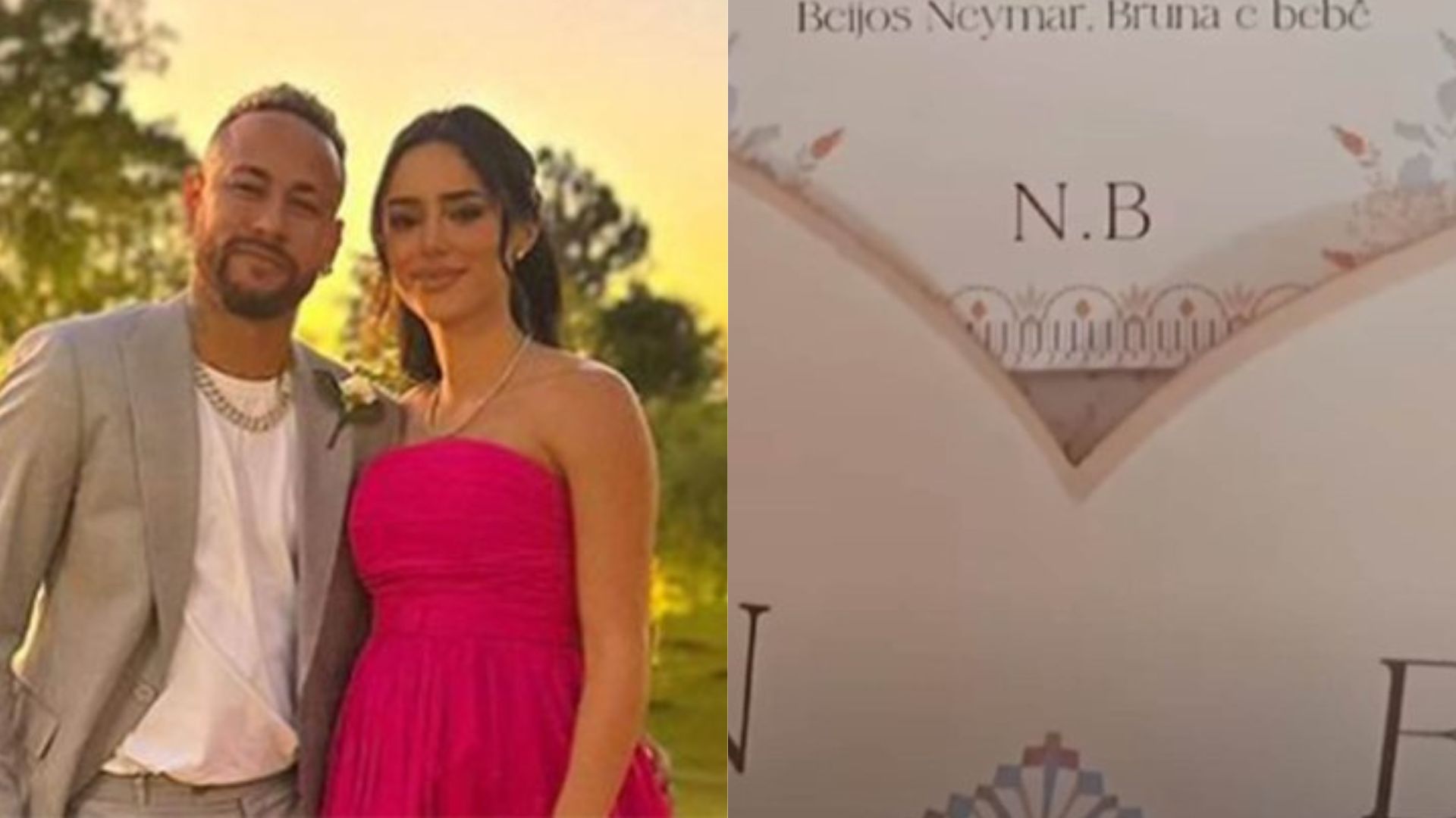 Menino ou menina? Neymar e Bruna Biancardi organizam chá revelação luxuoso; veja detalhes