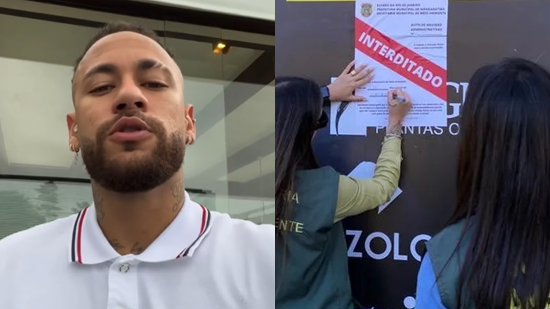 Mansão de Neymar é alvo de operação da polícia e pai do jogador recebe voz de prisão