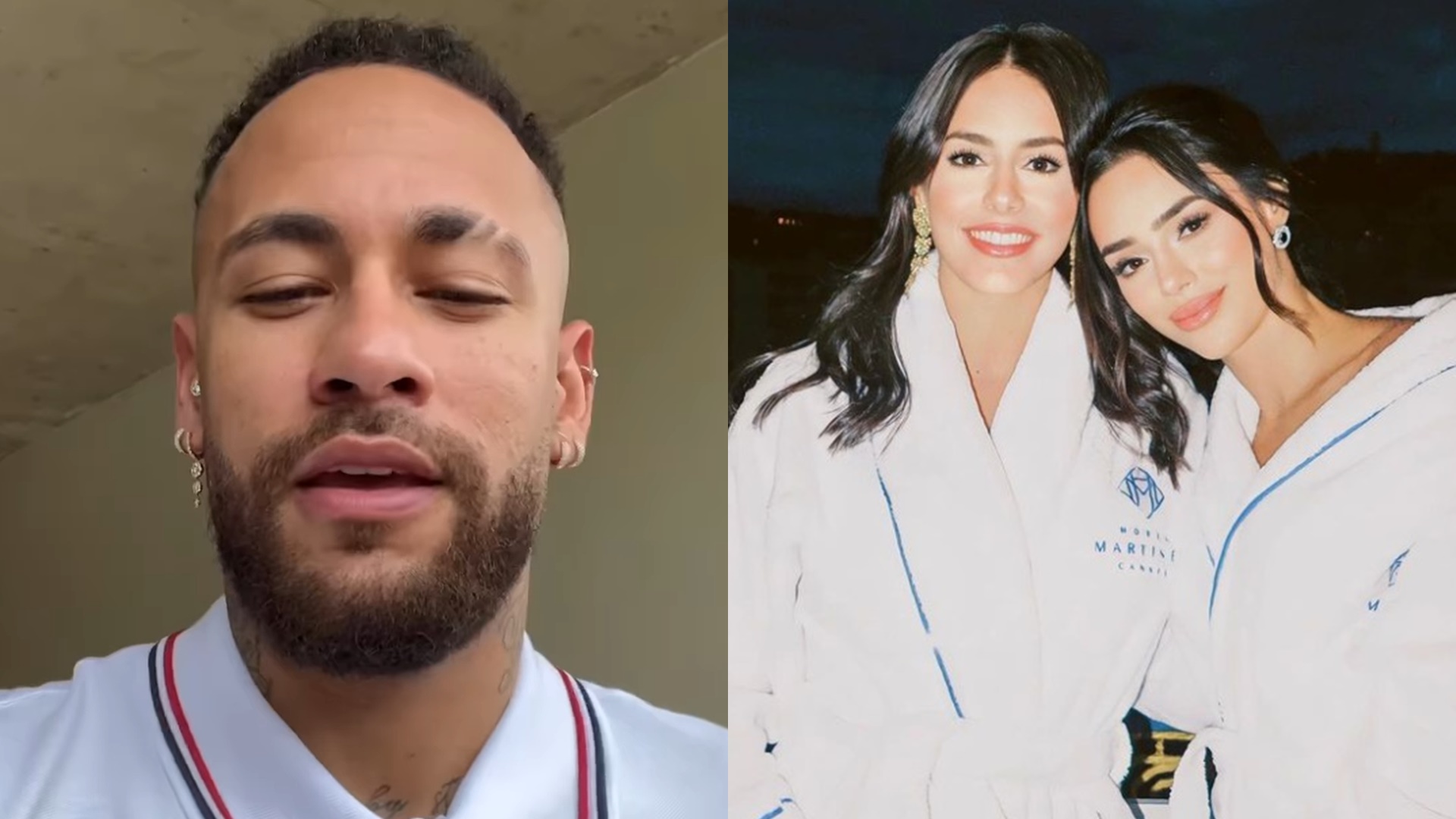 Neymar toma atitude drástica após ser massacrado por irmã de Bruna Biancardi