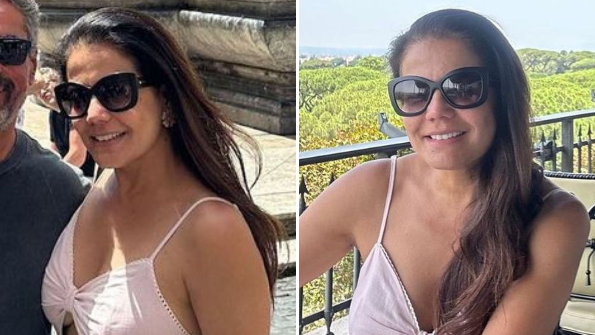 Nívea Stelmann surge agarradinha do marido em viagem romântica na Itália: “Meu amor”