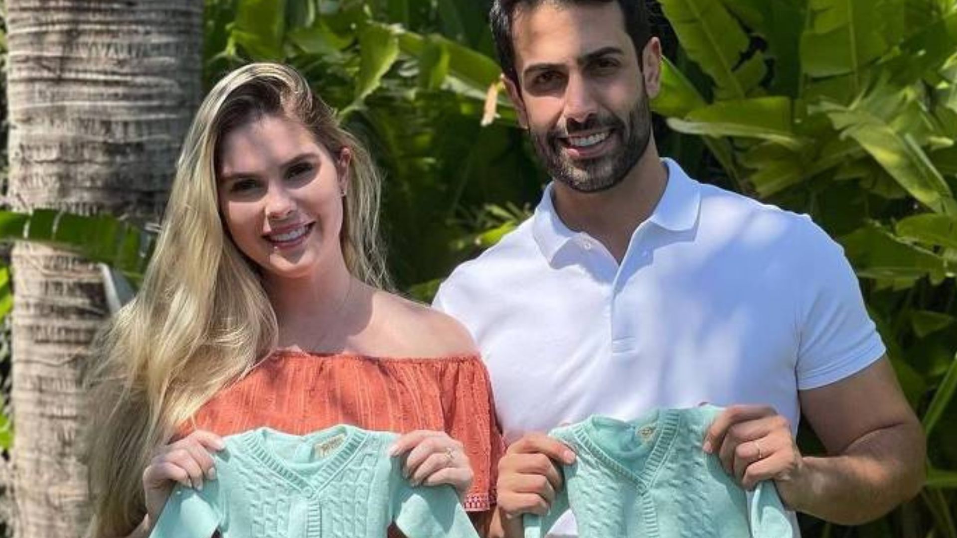 Bonitos? Grávida, Bárbara Evans revela nomes escolhidos para os gêmeos