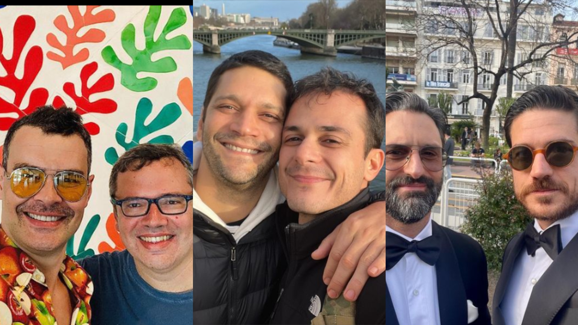 Declarações românticas e intimidade: galãs revelam namoros homoafetivos