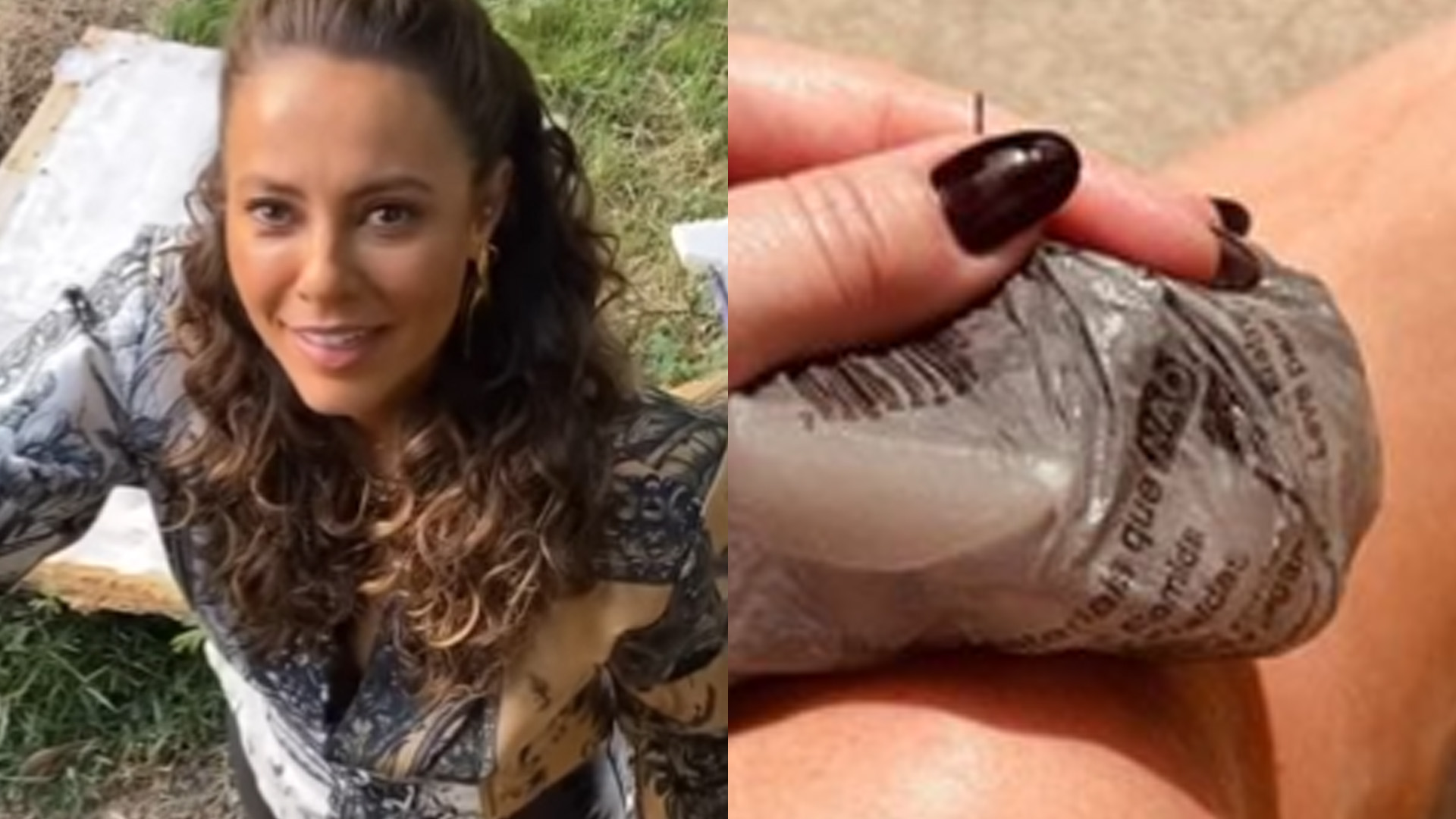 Que perigo! Paolla Oliveira se machuca durante prática esportiva: “Lesionada”