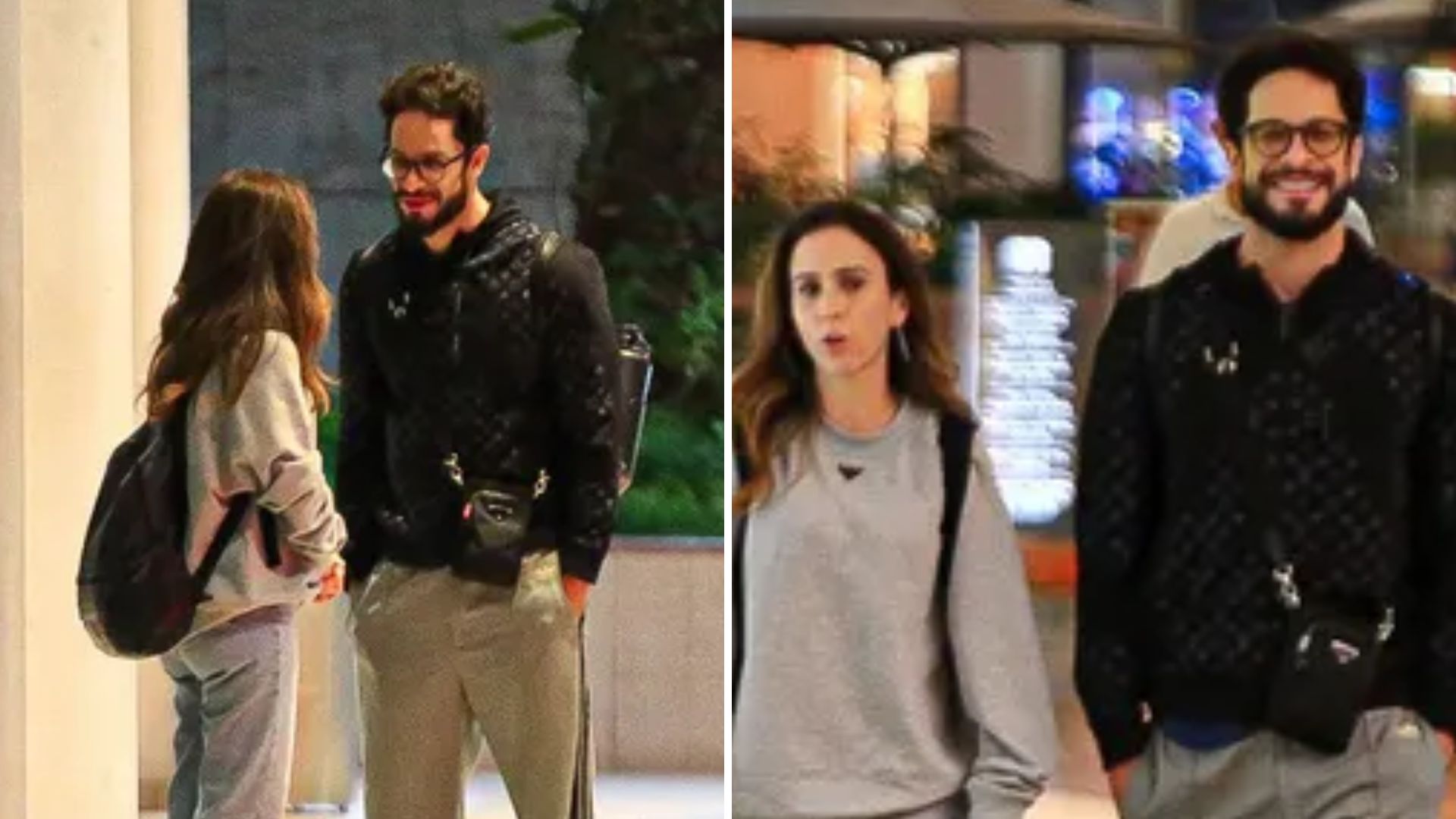 Parceiros de ‘Terra e Paixão’, Tata Werneck e Rainer Cadete curtem no Rio