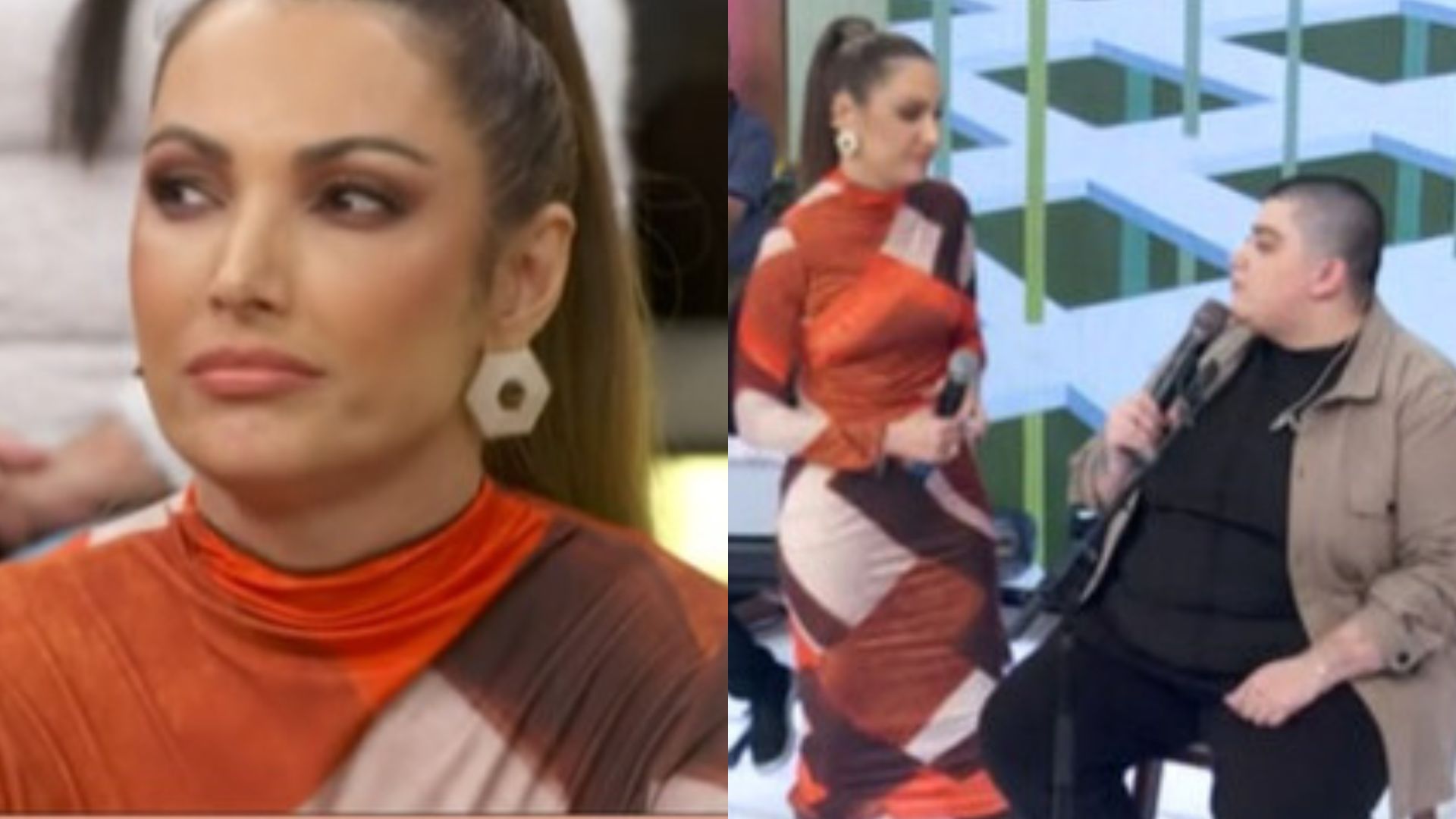 Foi elogio? No ‘Encontro’, Patrícia Poeta expõe a mãe ao vivo: “Nada bem”
