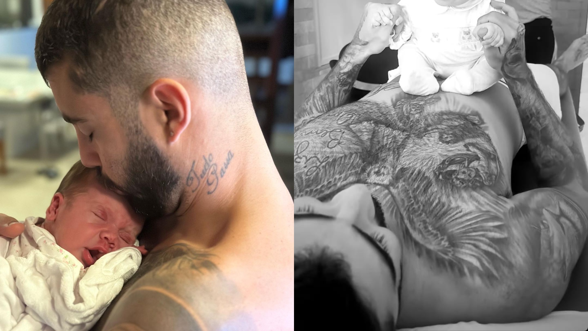 Babão, Pedro Scooby se derrete ao fazer filha dar risada em momento fofíssimo