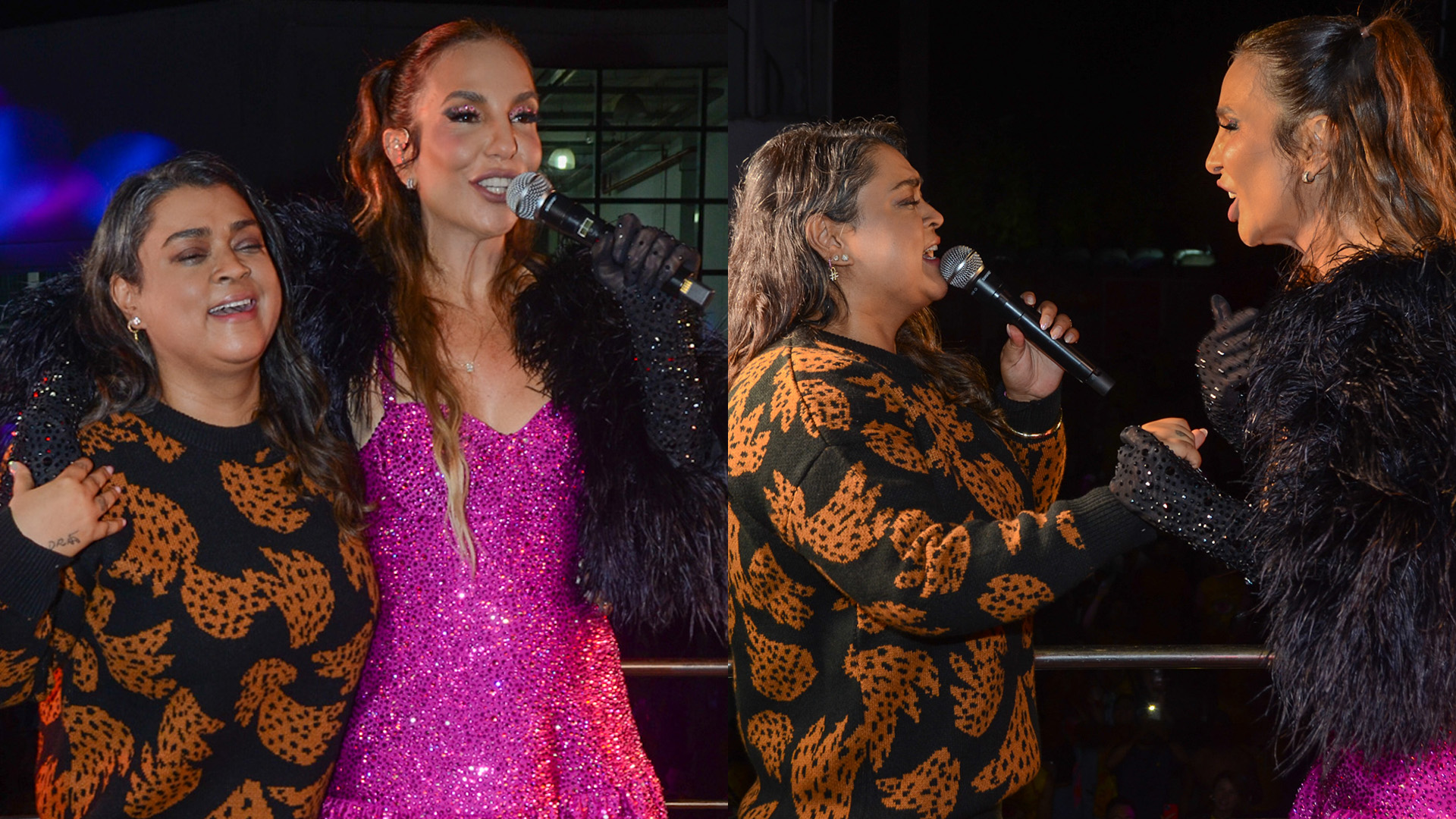 Preta Gil emociona ao cantar de surpresa em show de Ivete Sangalo: “Cura”