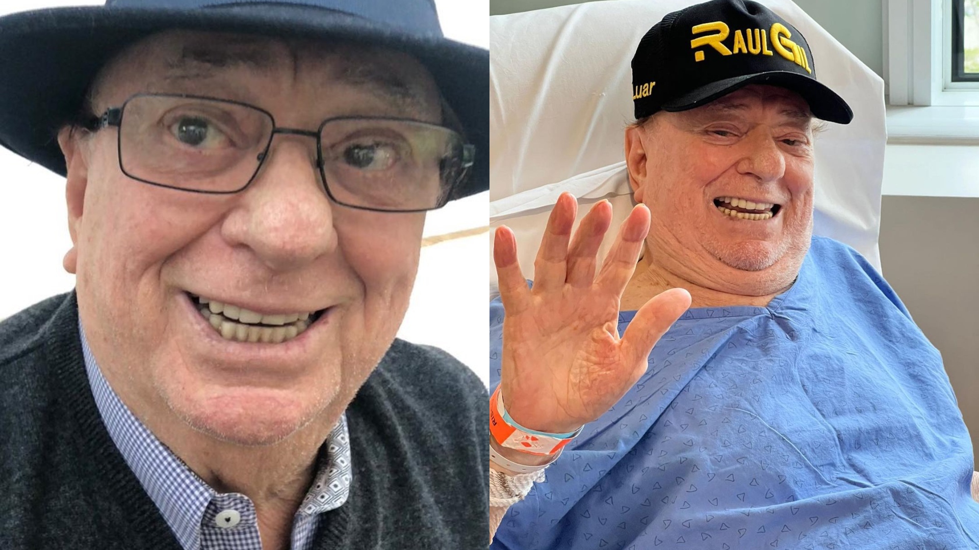 Após cirurgia delicada aos 85 anos, Raul Gil recebe alta do hospital: “Gratidão”
