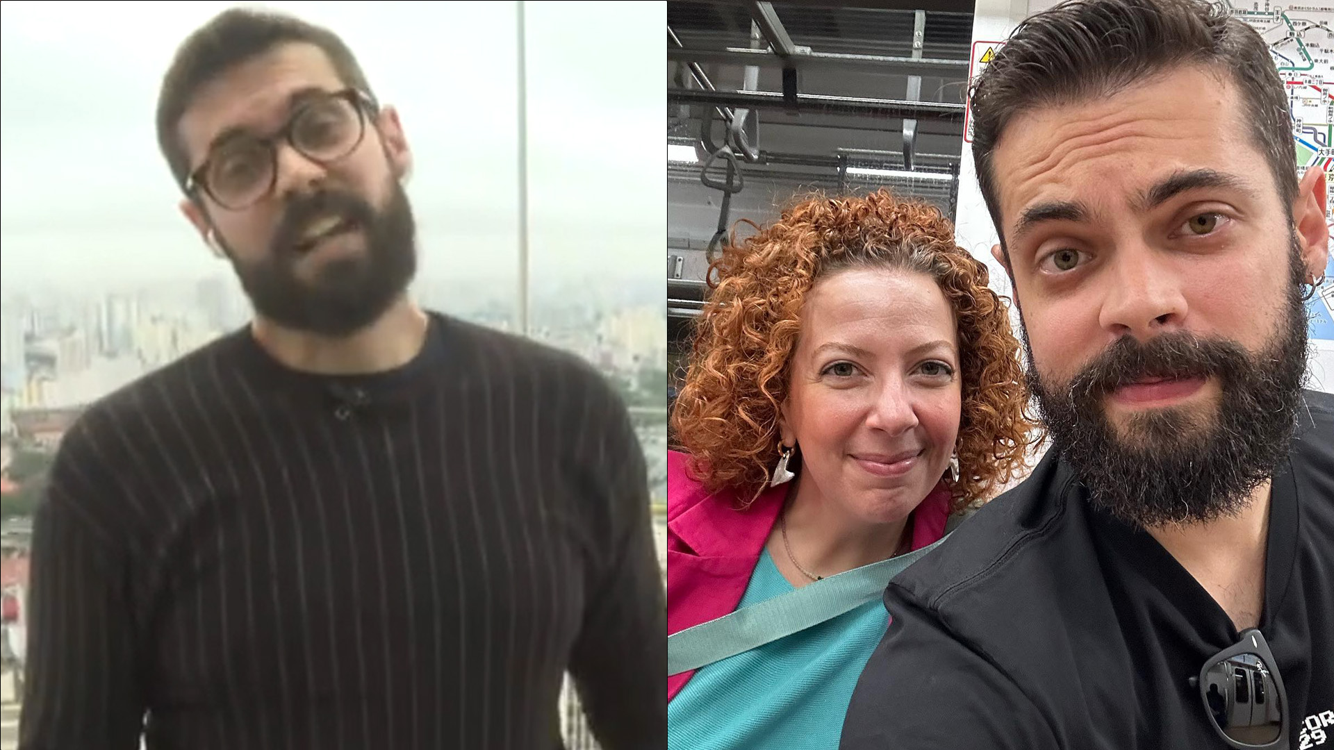 Repórter do ‘Mais Você’ escancara intimidade com namorada ao vivo: “A gente faz…”