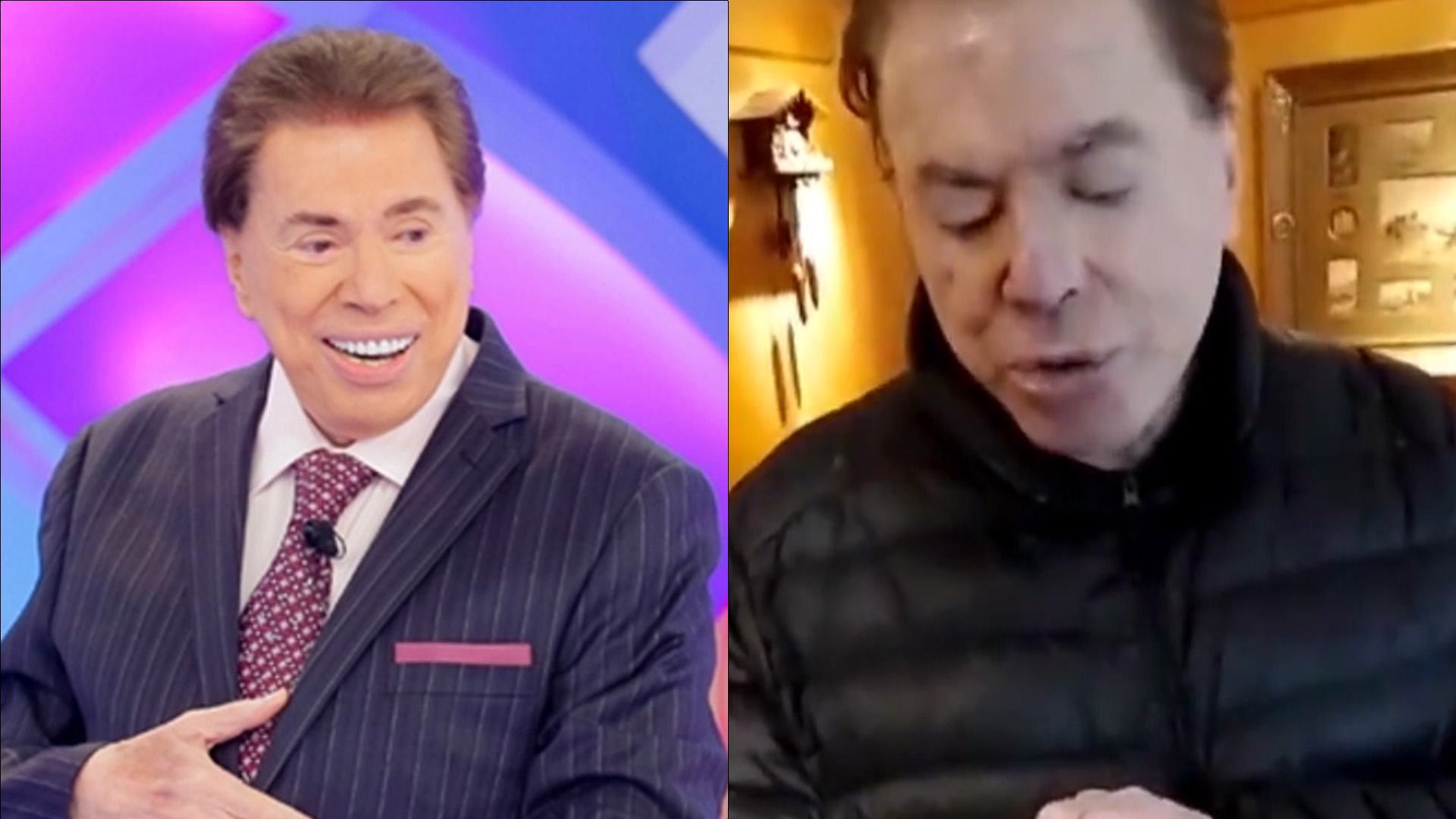 Aos 92 anos, Silvio Santos reaparece sem dentadura e surpreende fãs: “Velhinho”