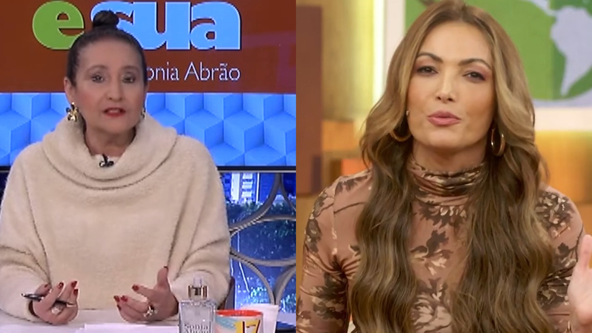 Sonia Abrão pede fim de programa com Patrícia Poeta na Globo: “Cúmplices do desrespeito”