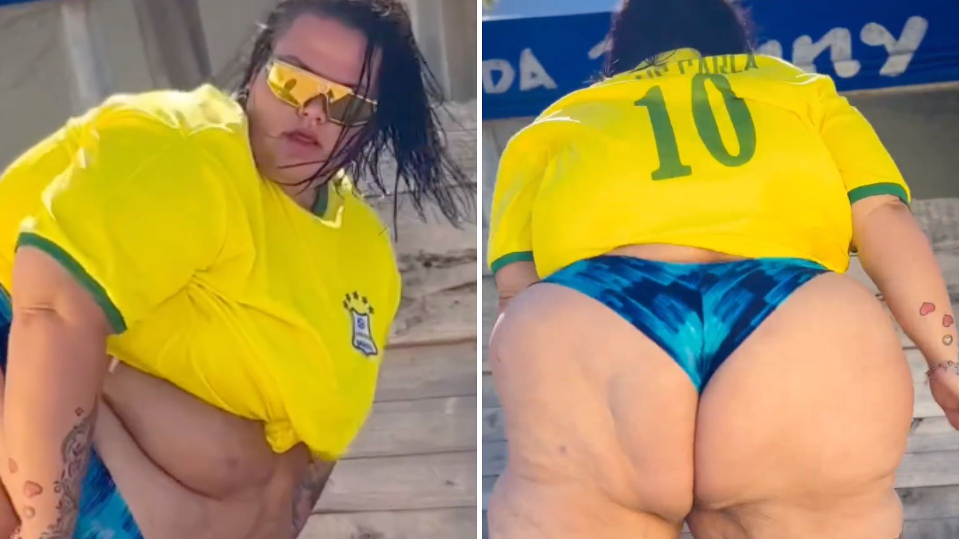 Thais Carla requebra de calcinha e escandaliza fãs: “Podem falar o que quiser’