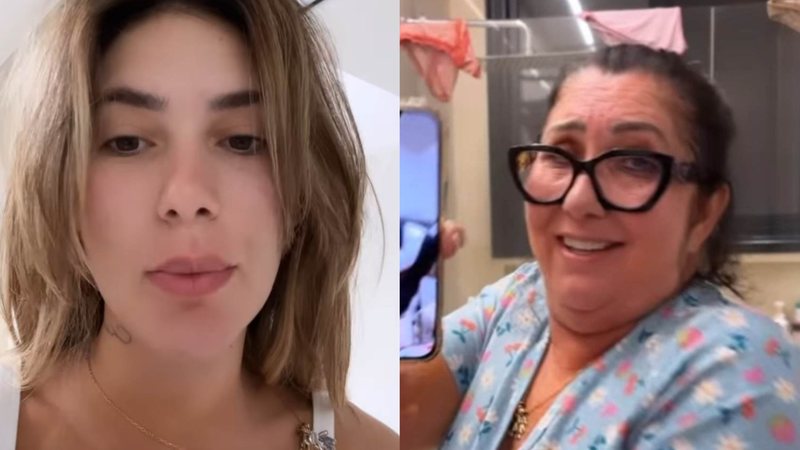 Tem necessidade? Virgínia Fonseca expõe intimidade da mãe após flagra no banheiro: “Ouvi”