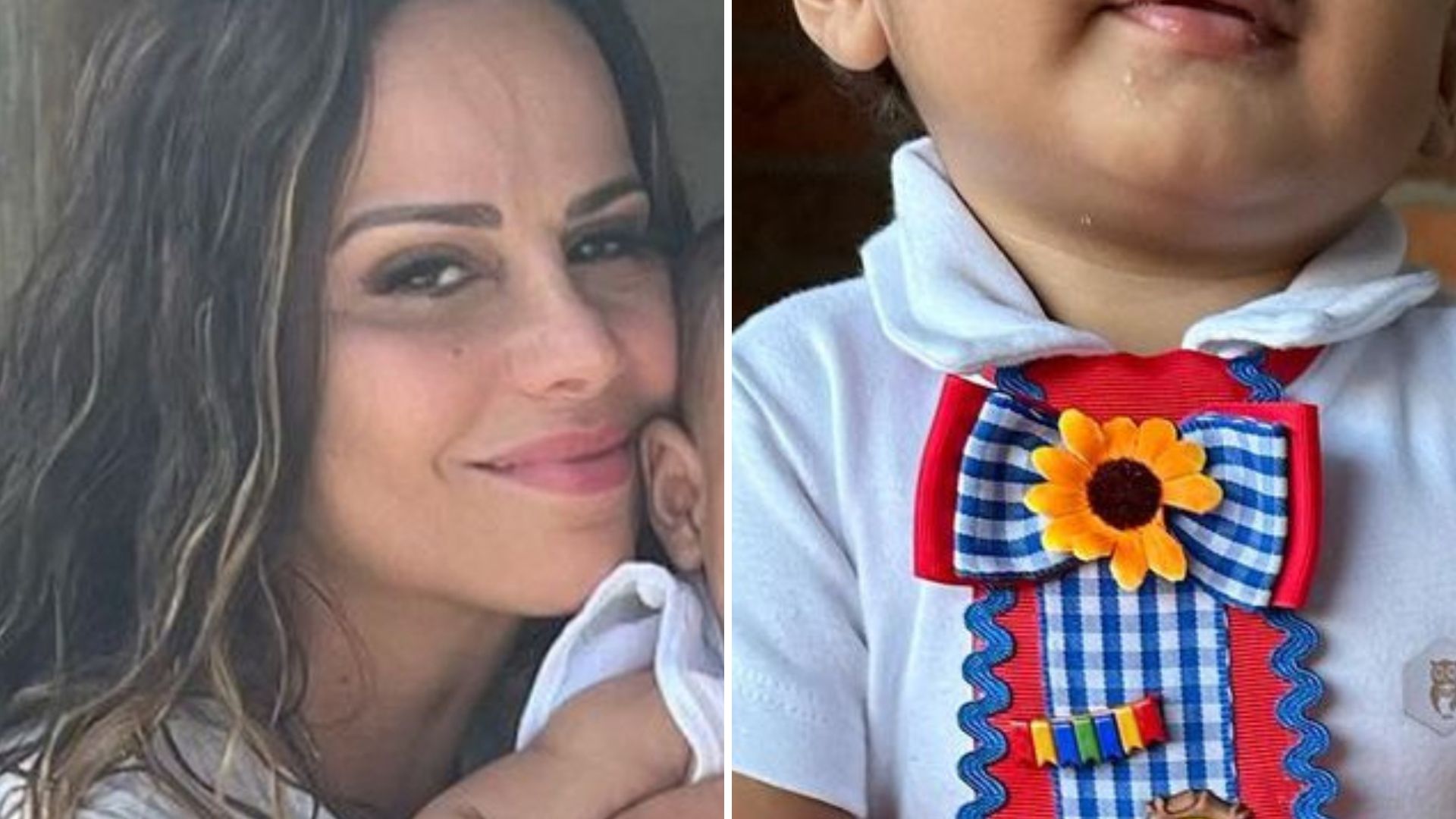 Viviane Araujo celebra os 9 meses do filho com festa temática: “Esse bigodinho”
