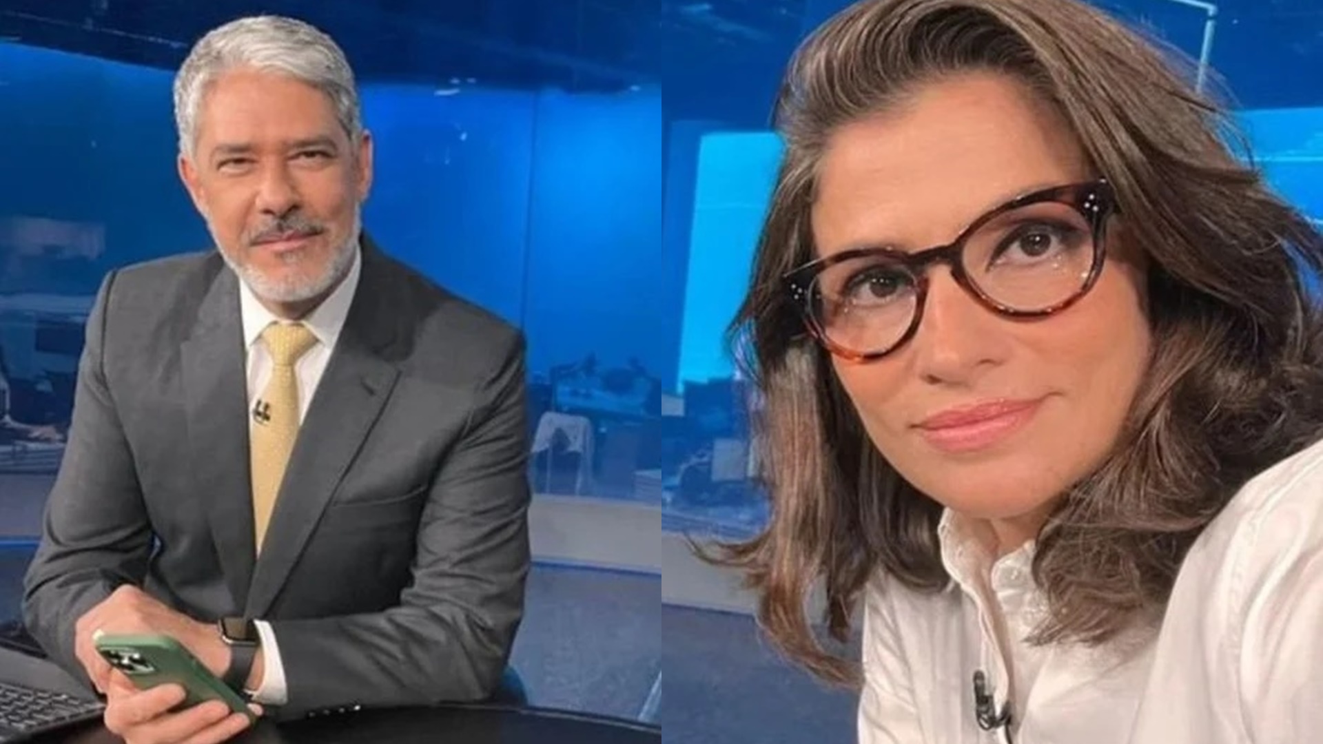 William Bonner e Renata Vasconcellos faturam milhões com propaganda no JN; confira