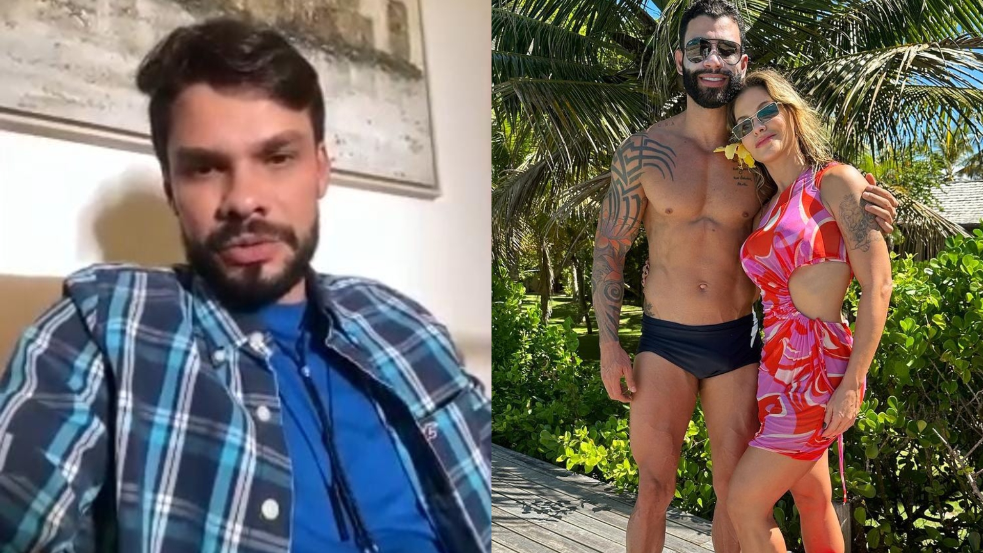 Irmão de Andressa Suita explica relação com Gusttavo Lima após polêmica: “Ficou no passado”