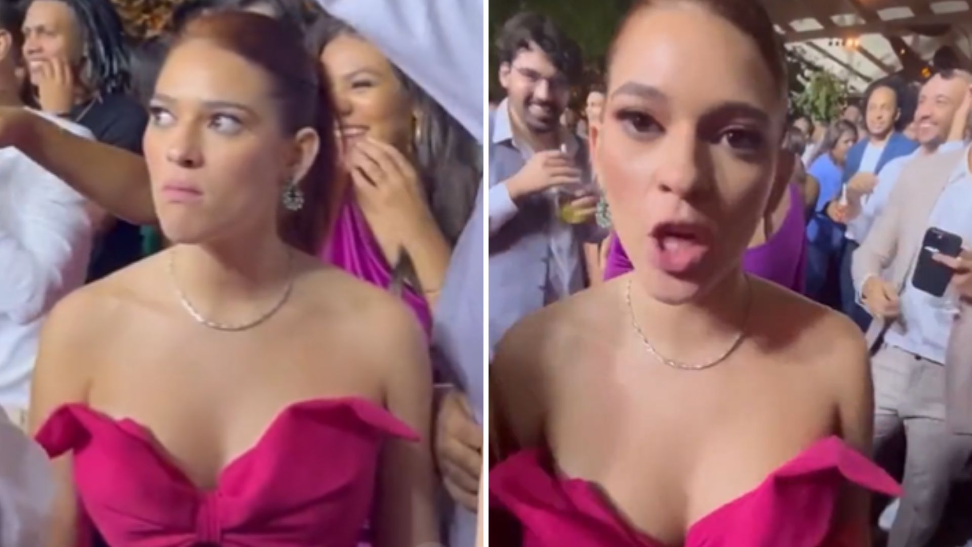 Ana Clara fica indignada ao tentar pegar buquê de Camilla de Lucas: “Esculhambou”