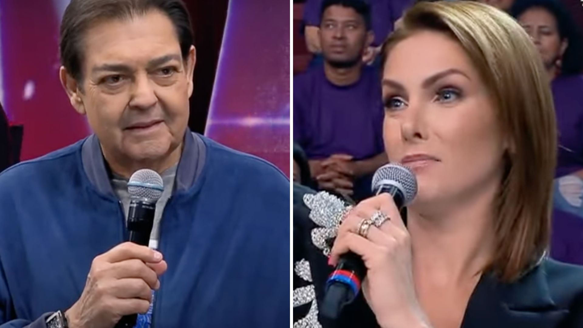 Ana Hickmann surpreende Faustão com declaração ao vivo: “Marcado dentro de mim”