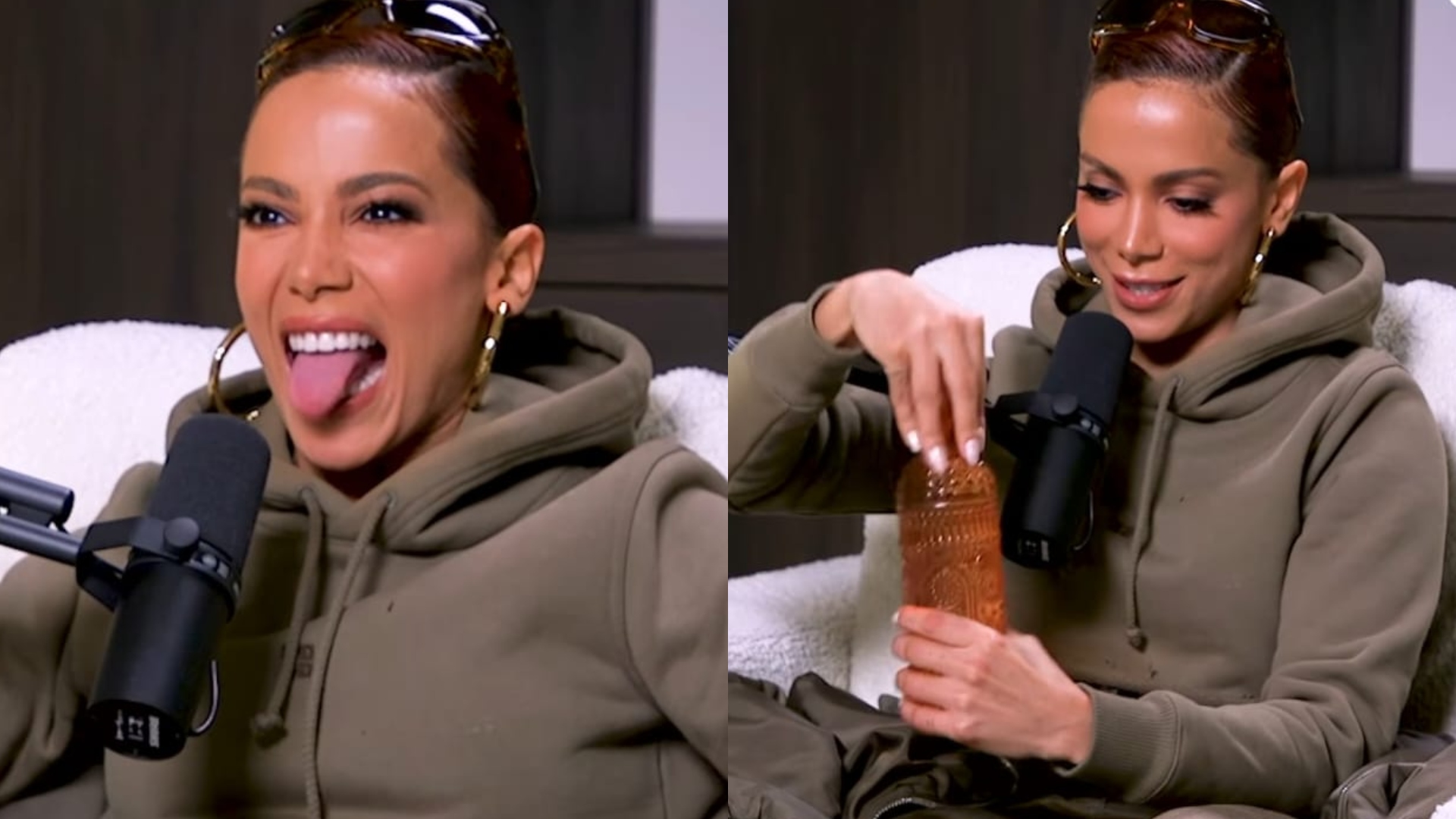 Experiente, Anitta expõe momento picante na cama com amiga: “G*zei em três minutos”