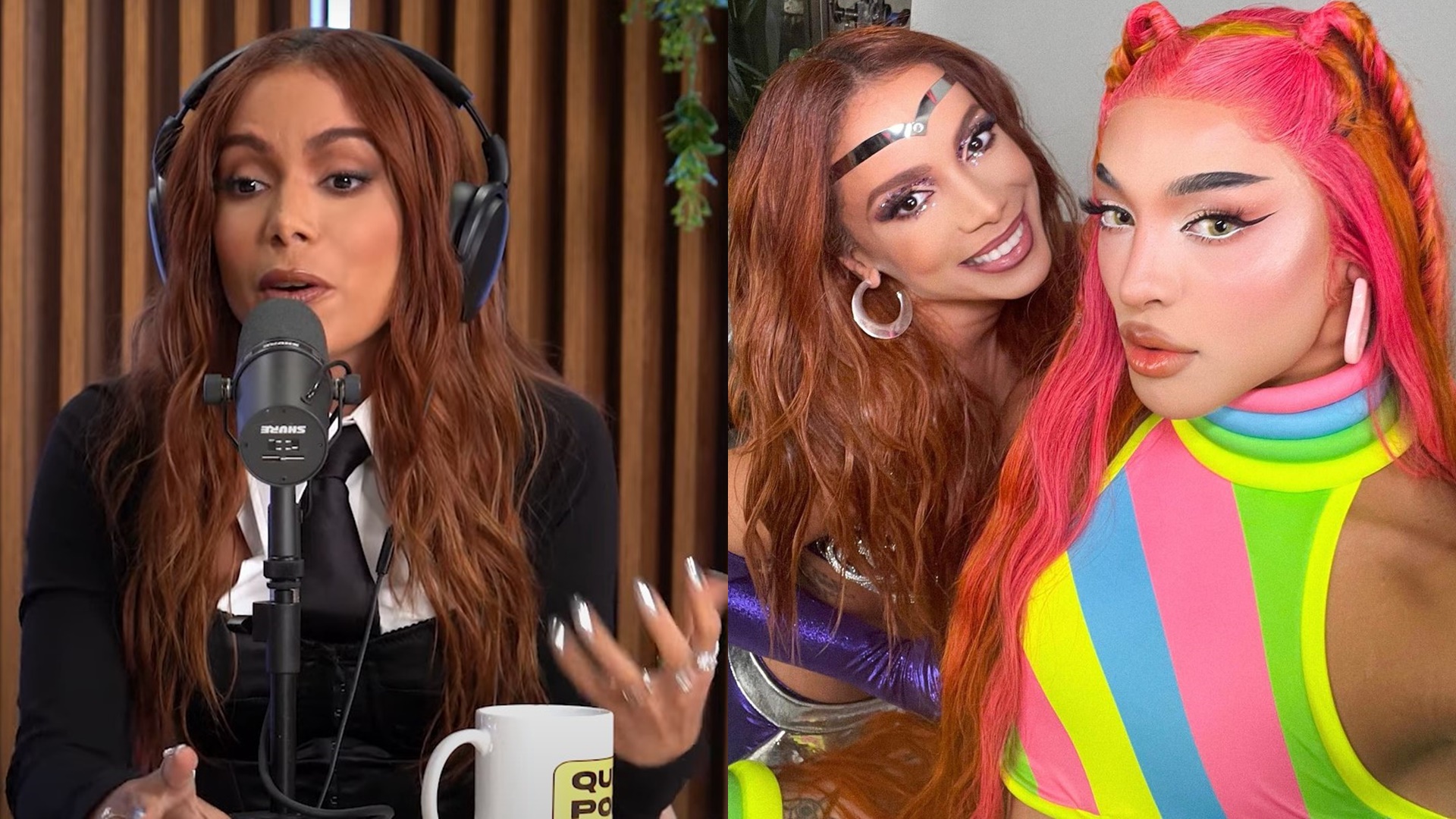 Anitta se pronuncia sobre briga com Pabllo Vittar e rompimento: “Muita burrice”