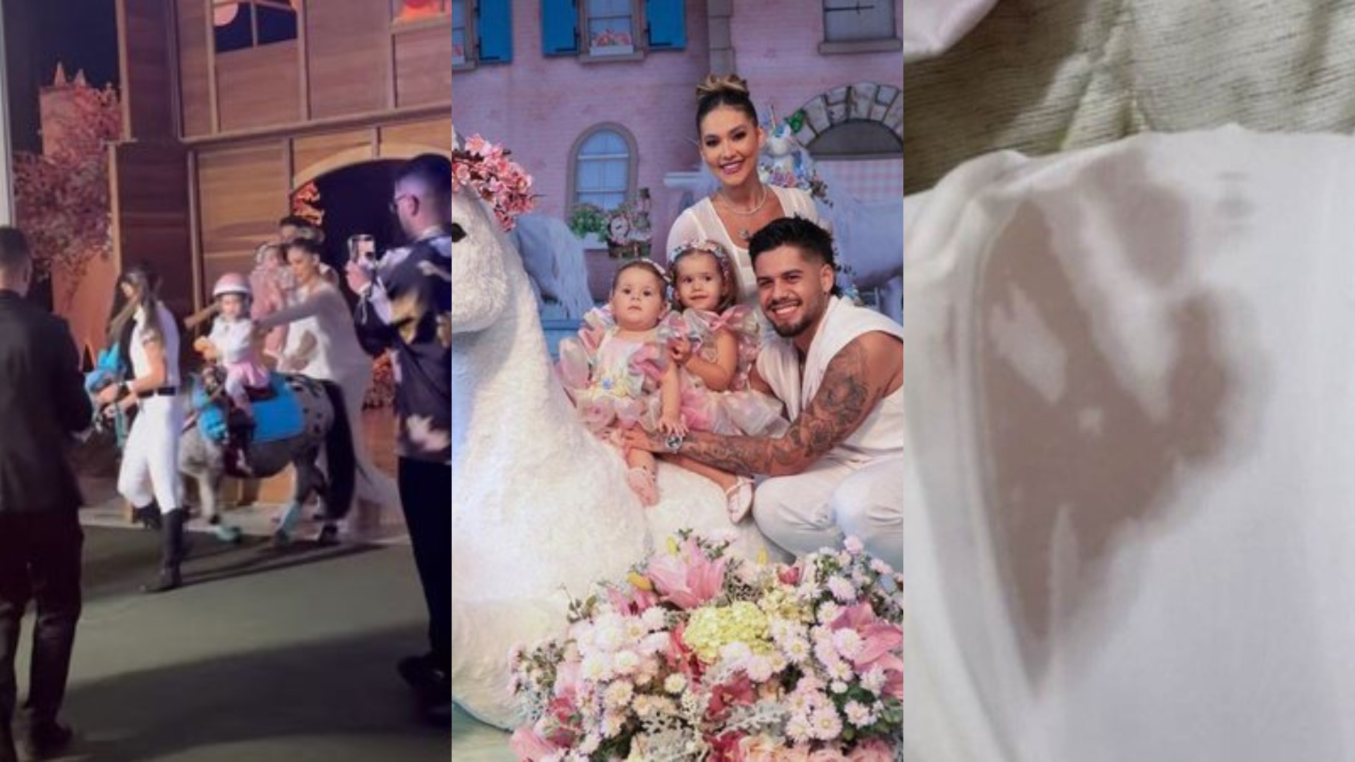 Fezes de pônei e vestido destruído: as polêmicas do aniversário da filha de Virginia Fonseca