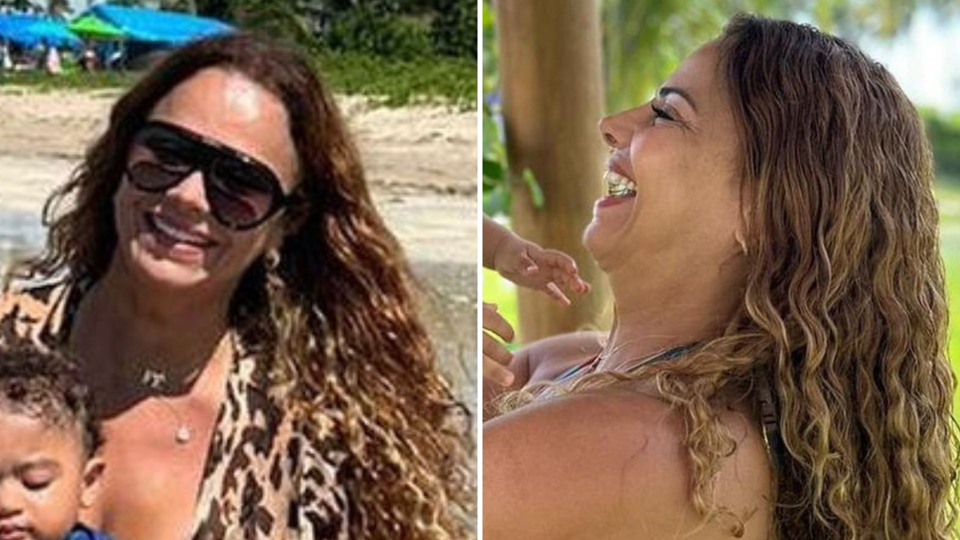 Que amor! Viviane Araújo relembra dias especiais ao lado da família: “Melhores”