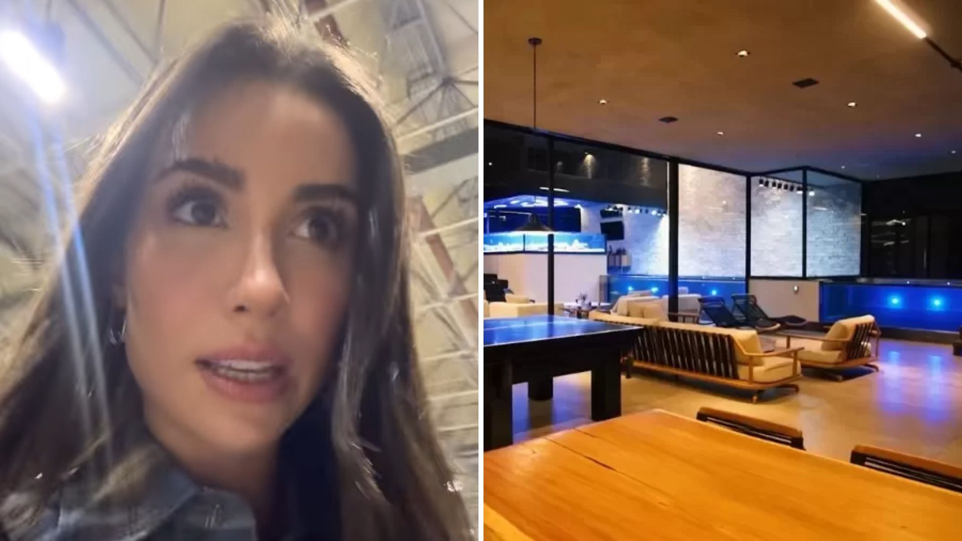 Bianca Andrade esclarece polêmica sobre mansão com aquário de tubarões: “Uma das condições”