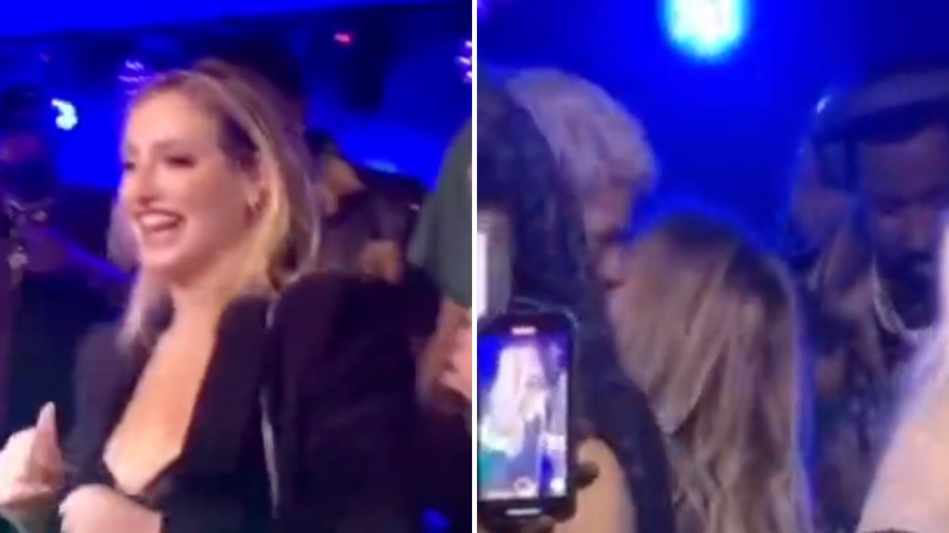 Vingou? Bruna Griphao se solta e surge aos beijos com ex-BBB em festa badalada