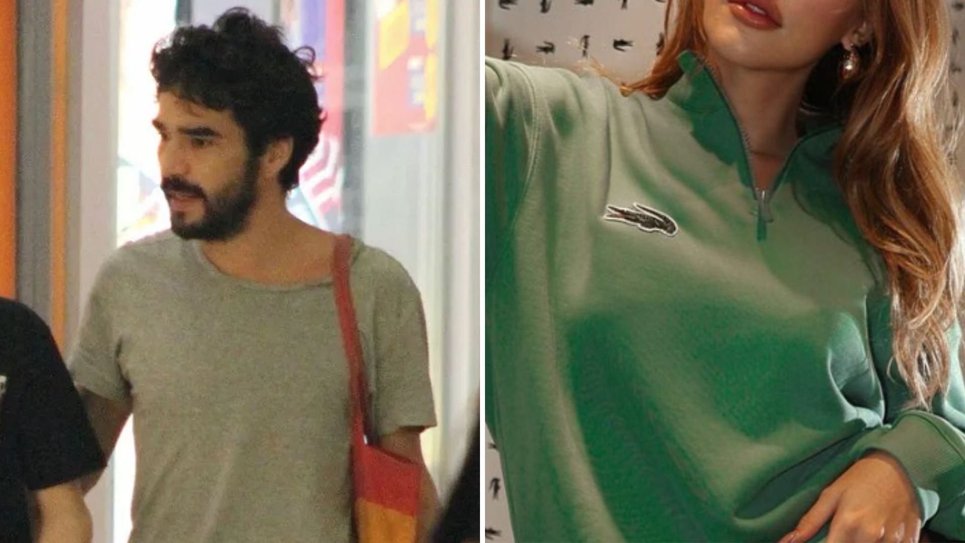 Com ‘casamento aberto’, Caio Blat é visto com atriz trans em clima de romance