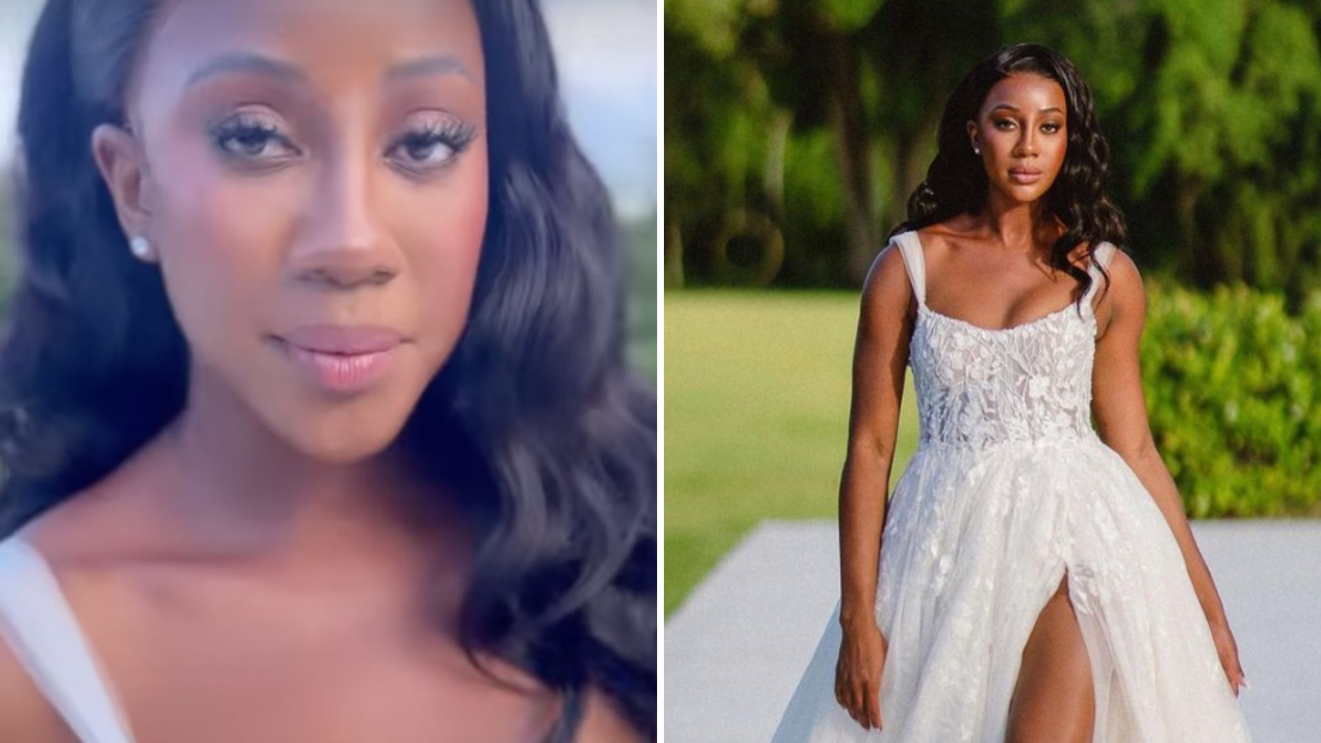 Camila de Lucas se justifica após escolha inusitada de vestido de casamento: “Não queria”