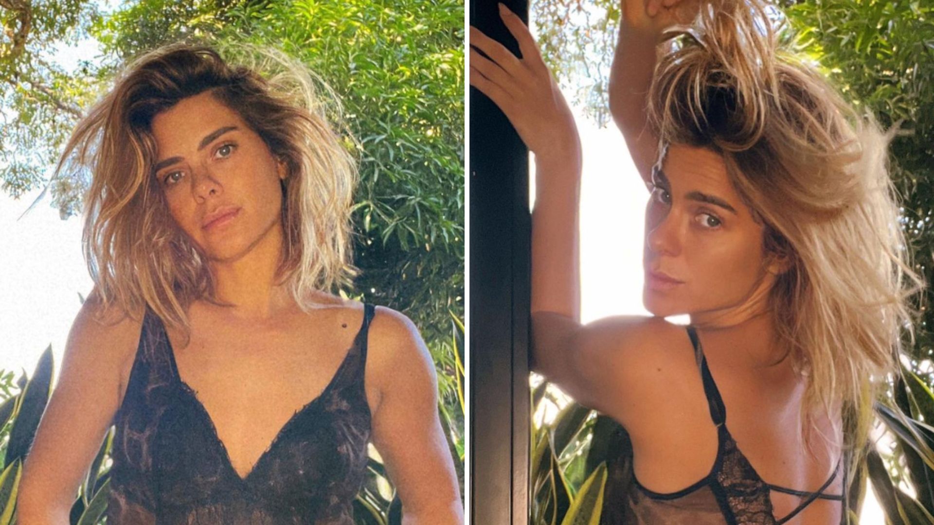 Carolina Dieckmann escandaliza com lingerie transparente de renda: “Impressionante”