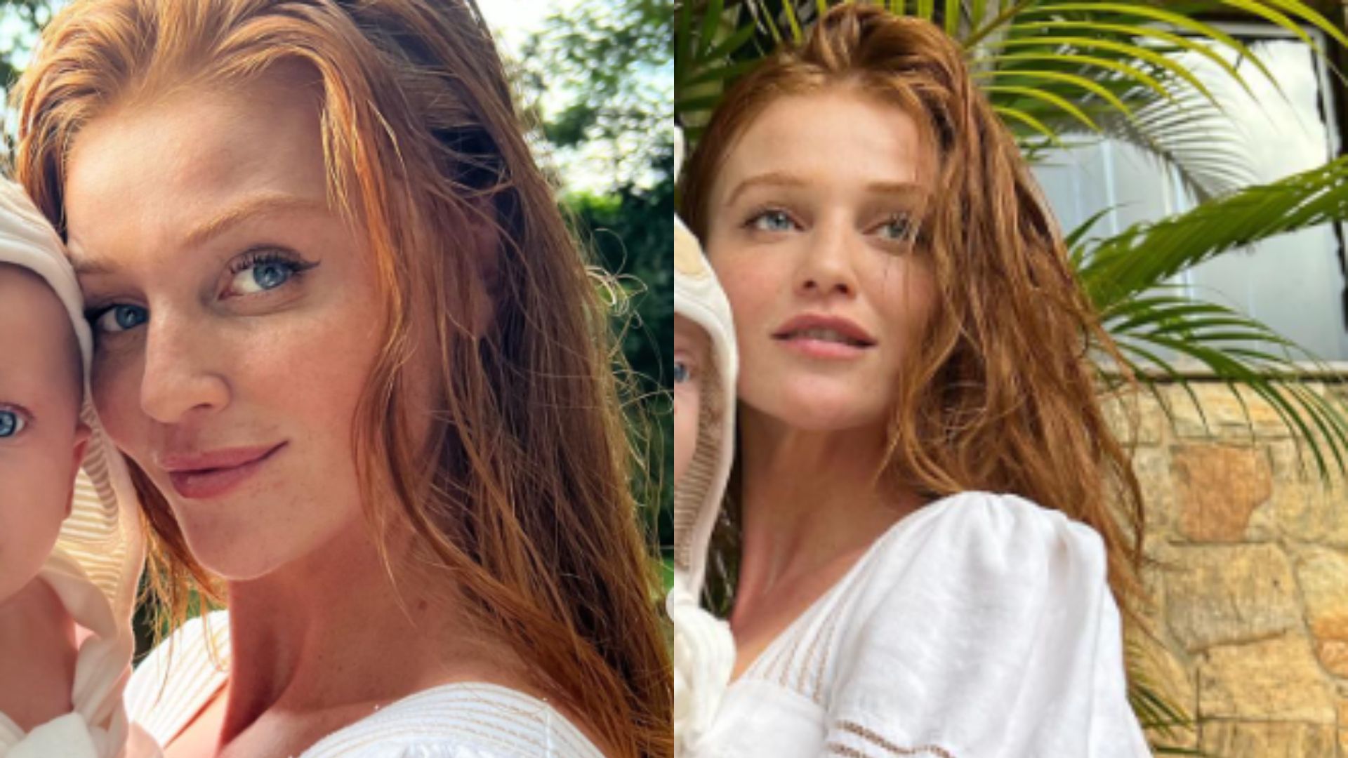 Cintia Dicker compartilha cliques inéditos com Aurora e aparência da bebê espanta: “Azuis”