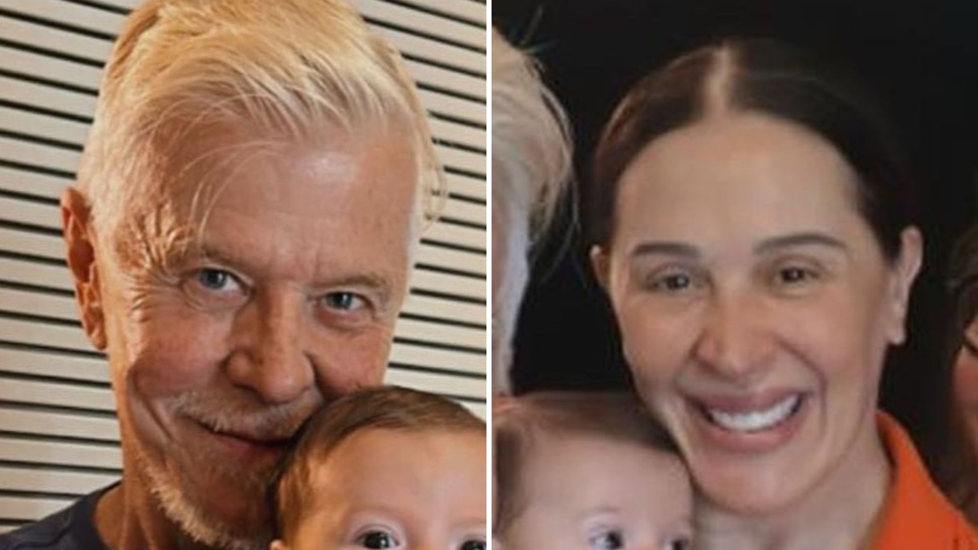 Claudia Raia recebe Miguel Falabella e fãs notam mudança em bebê: “Cada dia mais”