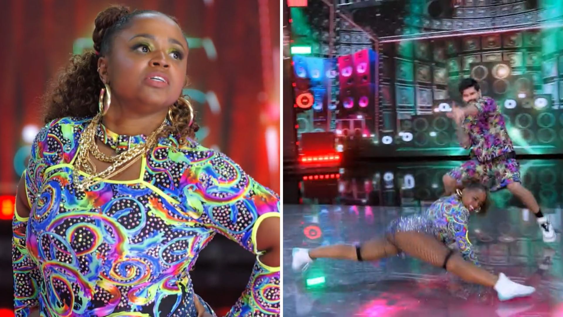 Daiane dos Santos é ovacionada por performance no ‘Domingão’: “A melhor da noite”