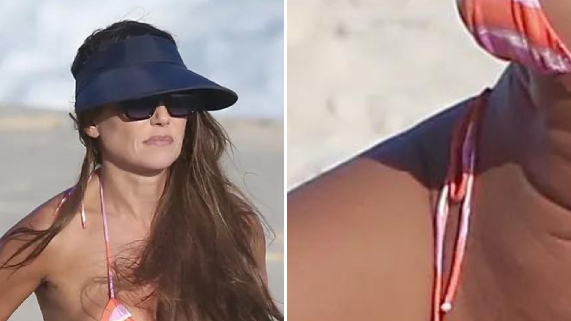 Deborah Secco aposta em biquíni cavado e revela demais em praia no Rio