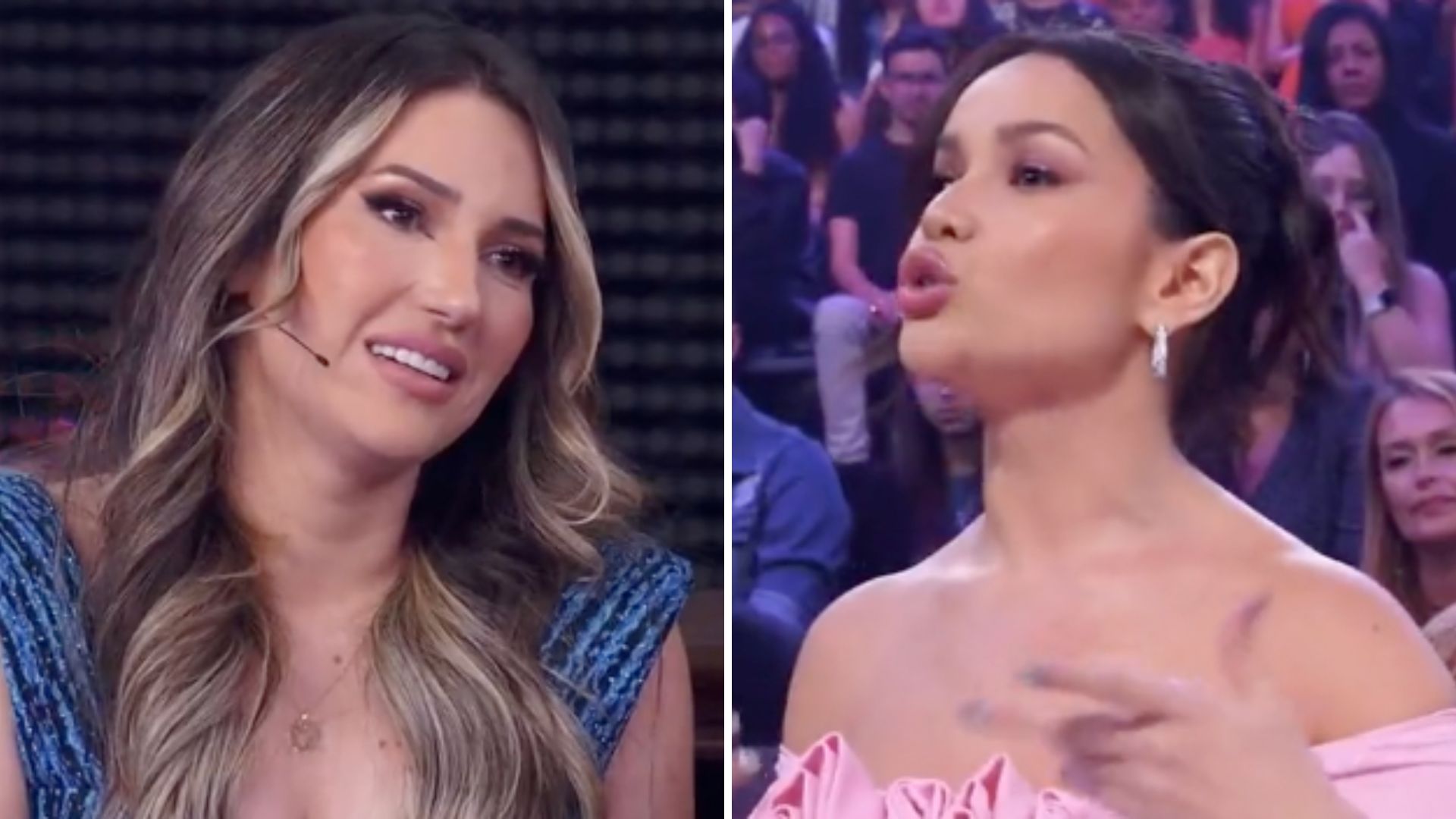 Declaração de Juliette para Amanda no Domingão gera polêmica: “Classe?”