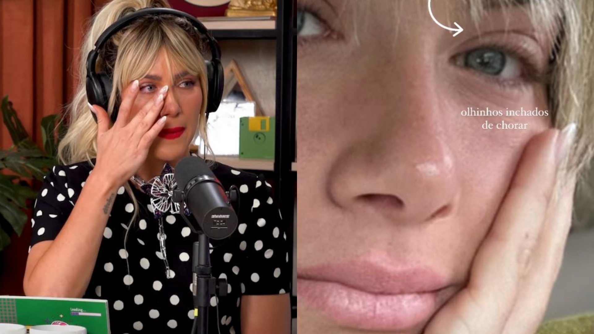 Giovanna Ewbank tem crise de choro em momento difícil e desabafa: “Culpa e medo”