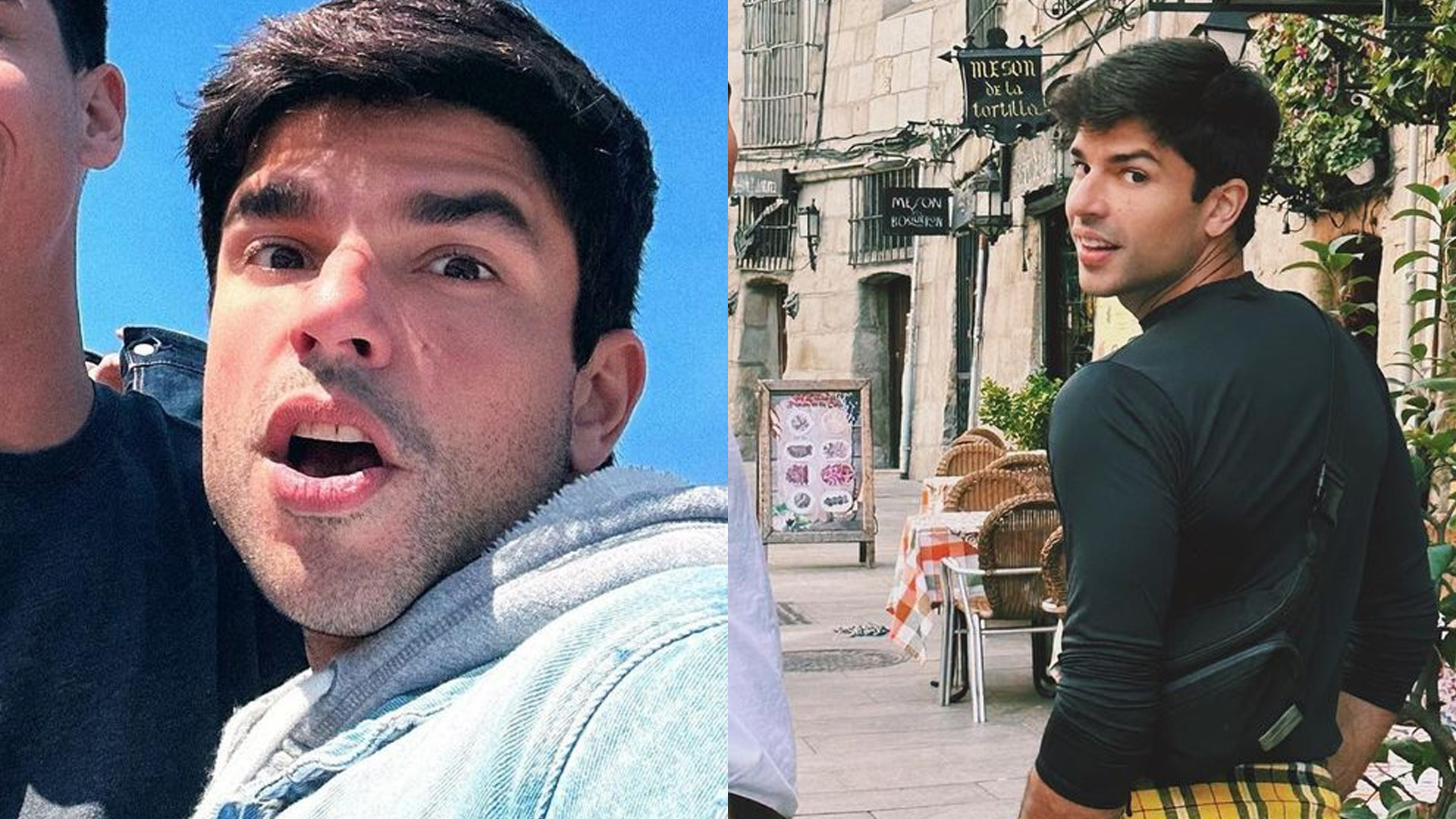 Discreto, Diego Montez posa em cliques raros com namorado na Europa: “Lindos”