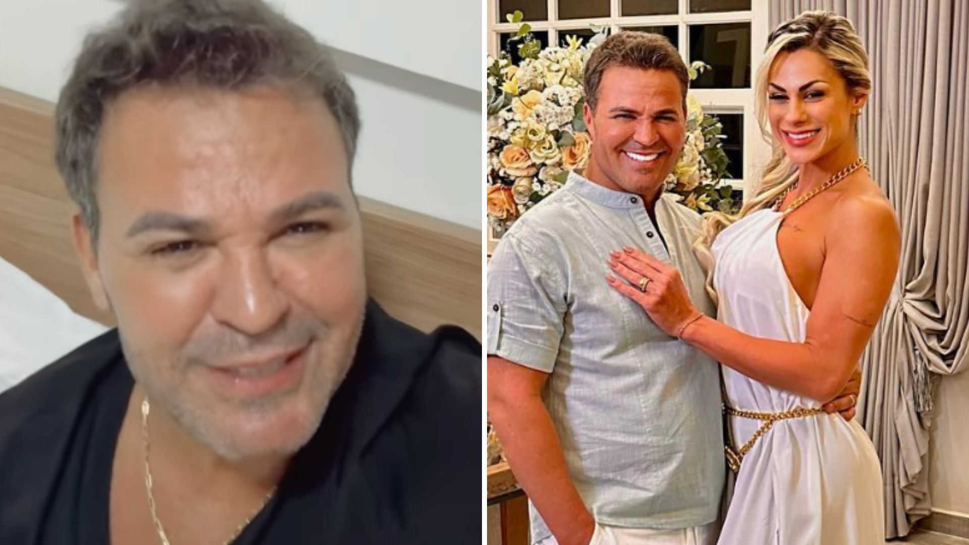 Eduardo Costa dá presente de R$ 400 mil para a esposa: “Olha o que me esperava”