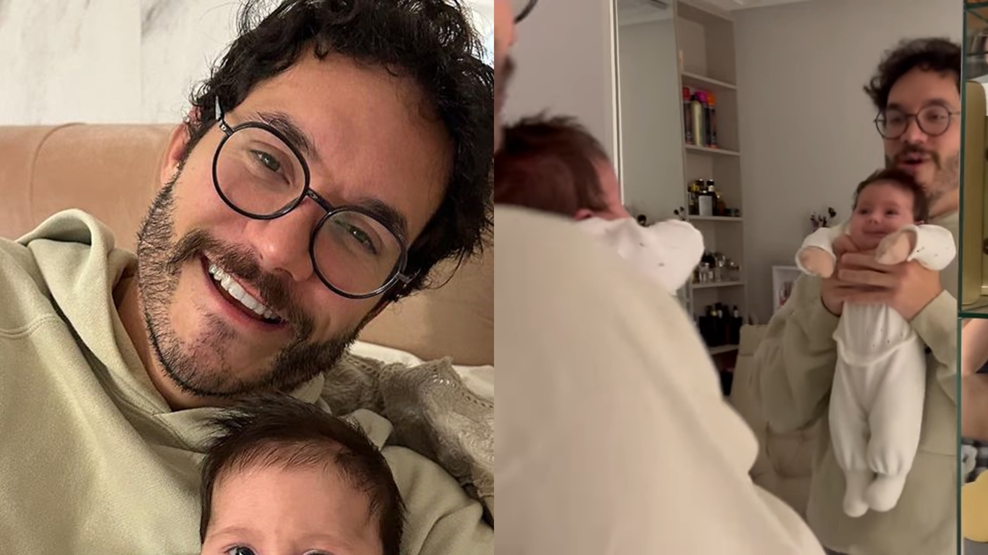 Eliezer explode o fofurômetro ao exibir momento com a filha, Lua: “Sextando”