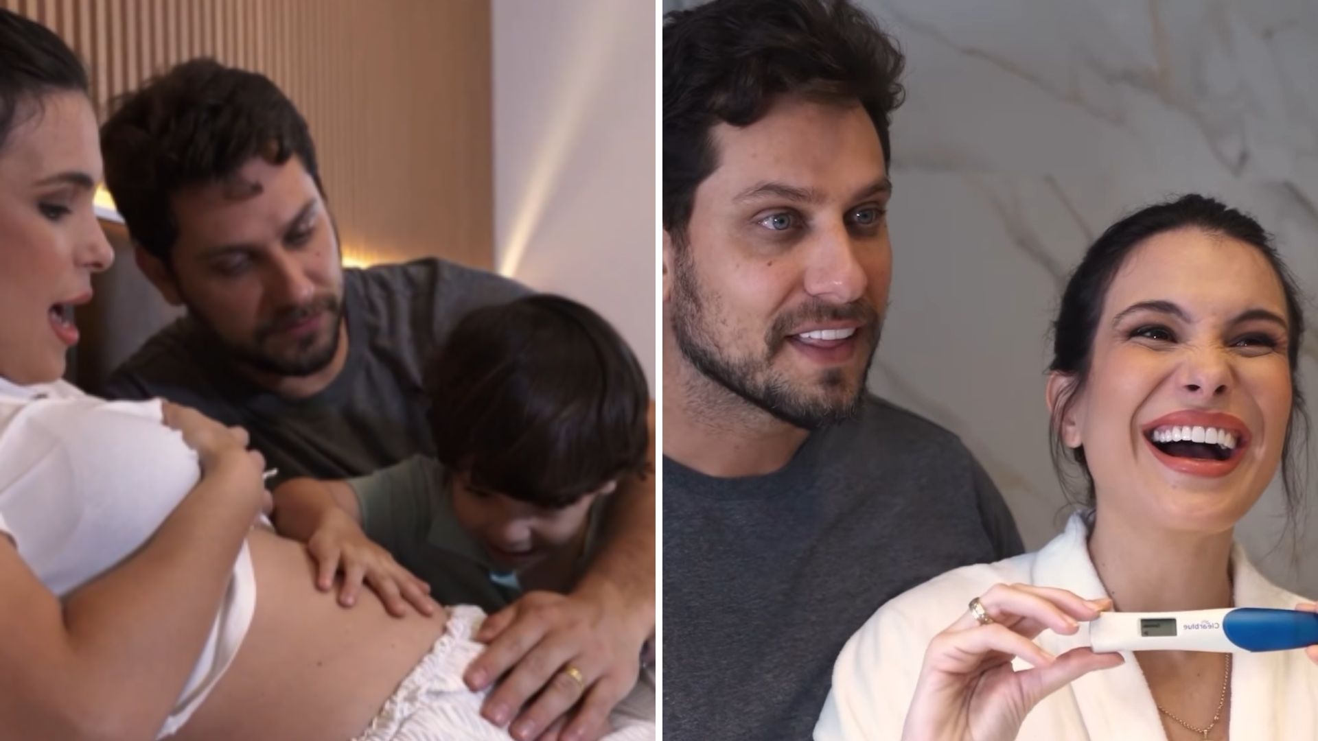 Ex-BBBs Kamilla Salgado e Elieser Ambrosio anunciam segunda gravidez: “Novo amor”