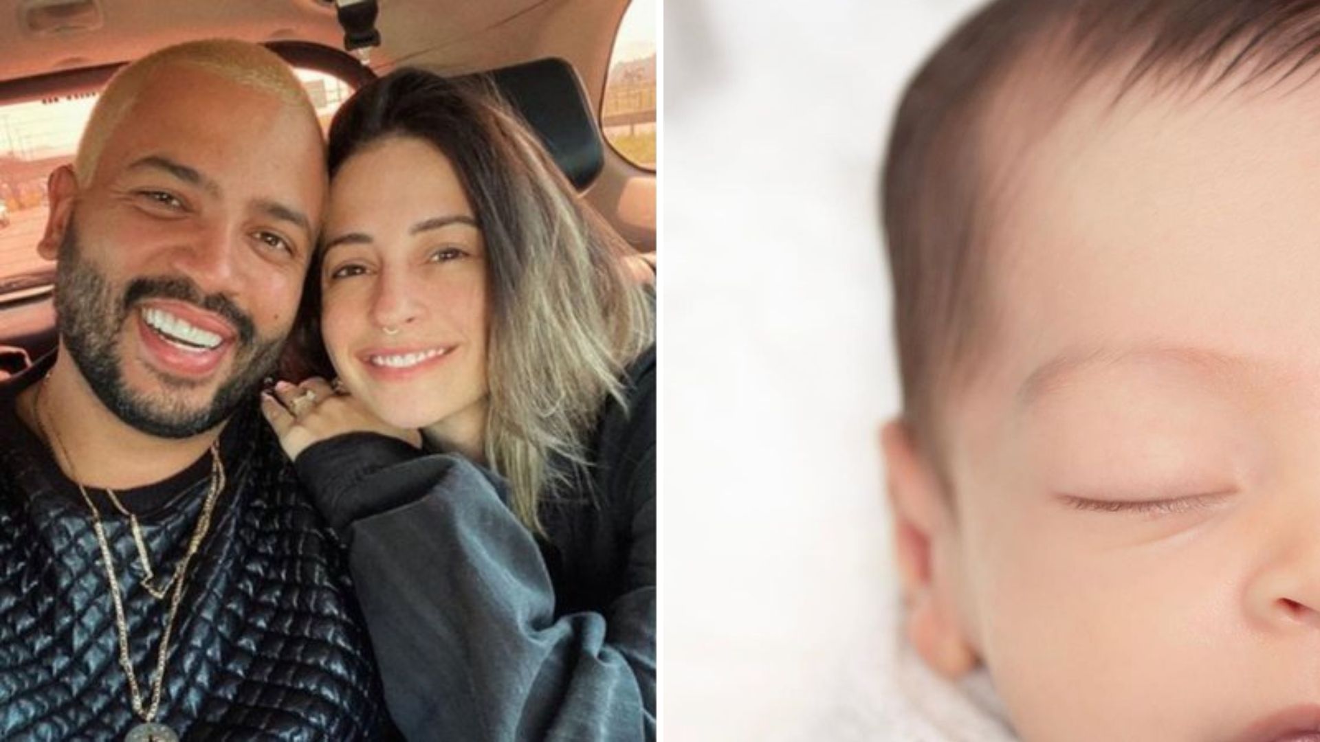 Ex de Projota mostra ensaio reborn do filho e fãs apontam: “Sua cara”